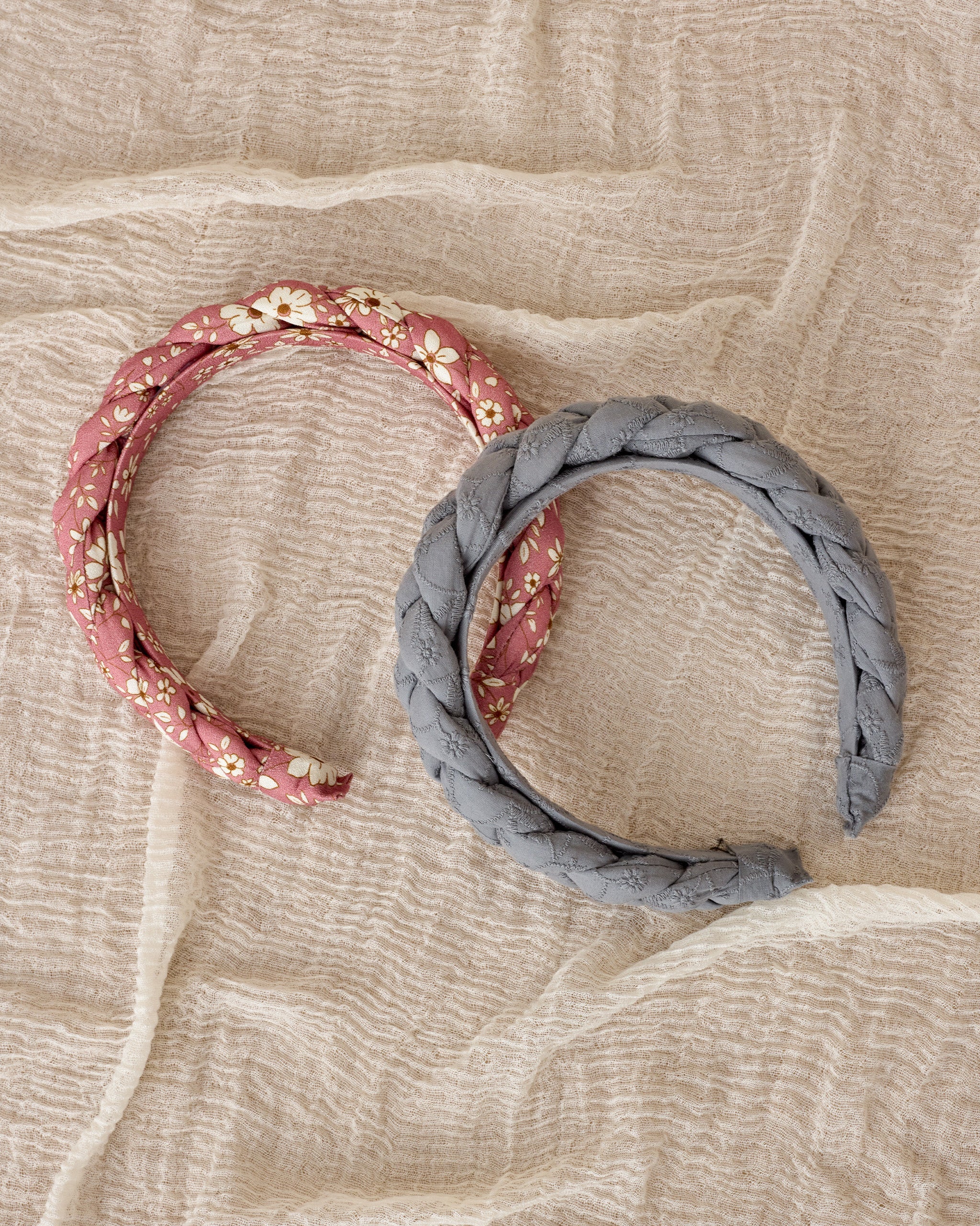 Braided Headband | French Blue