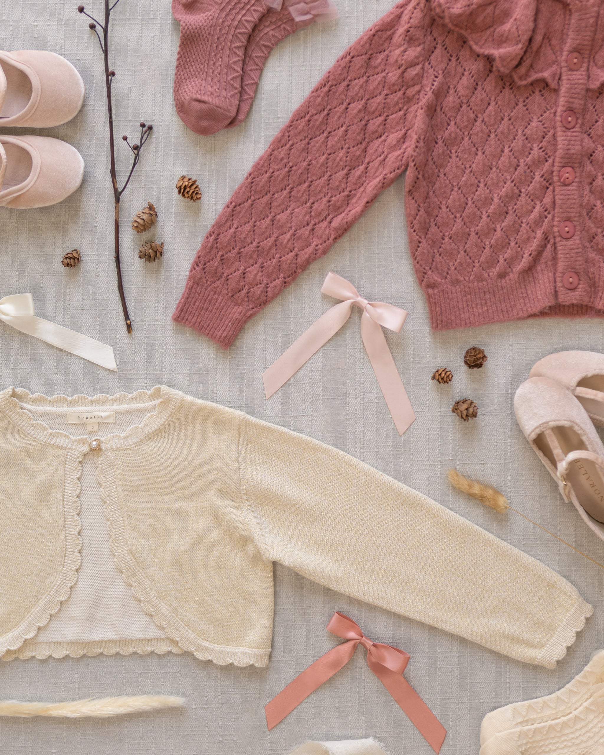 Bolero Sweater | Champagne