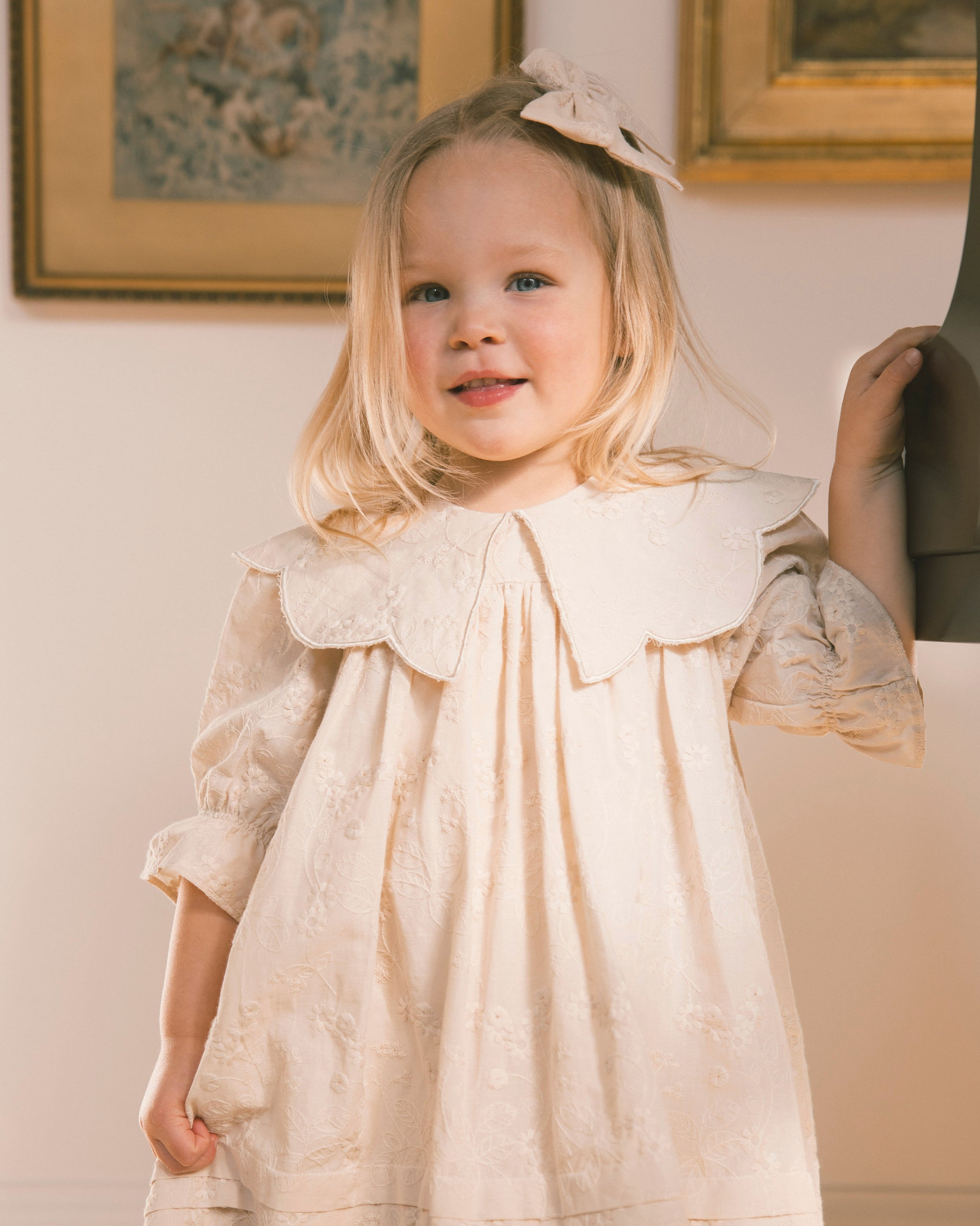 Norah Bow Embroidered Floral