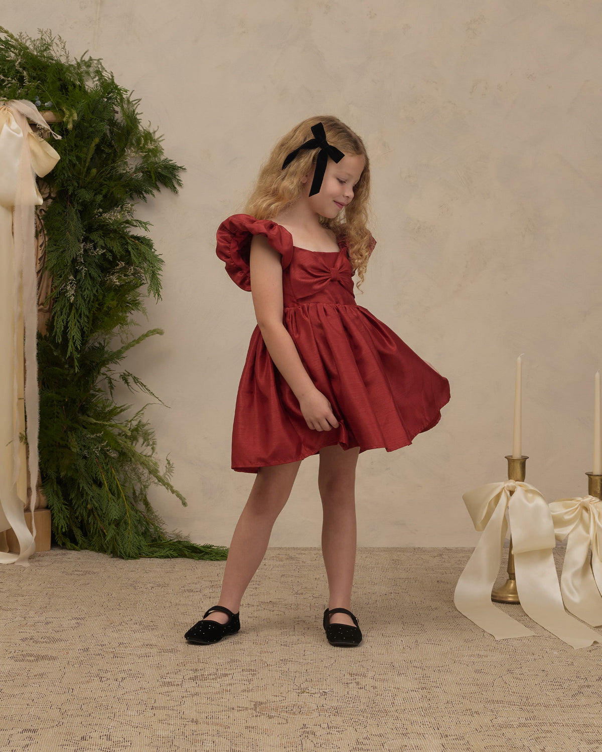 Madeline Dress Ruby