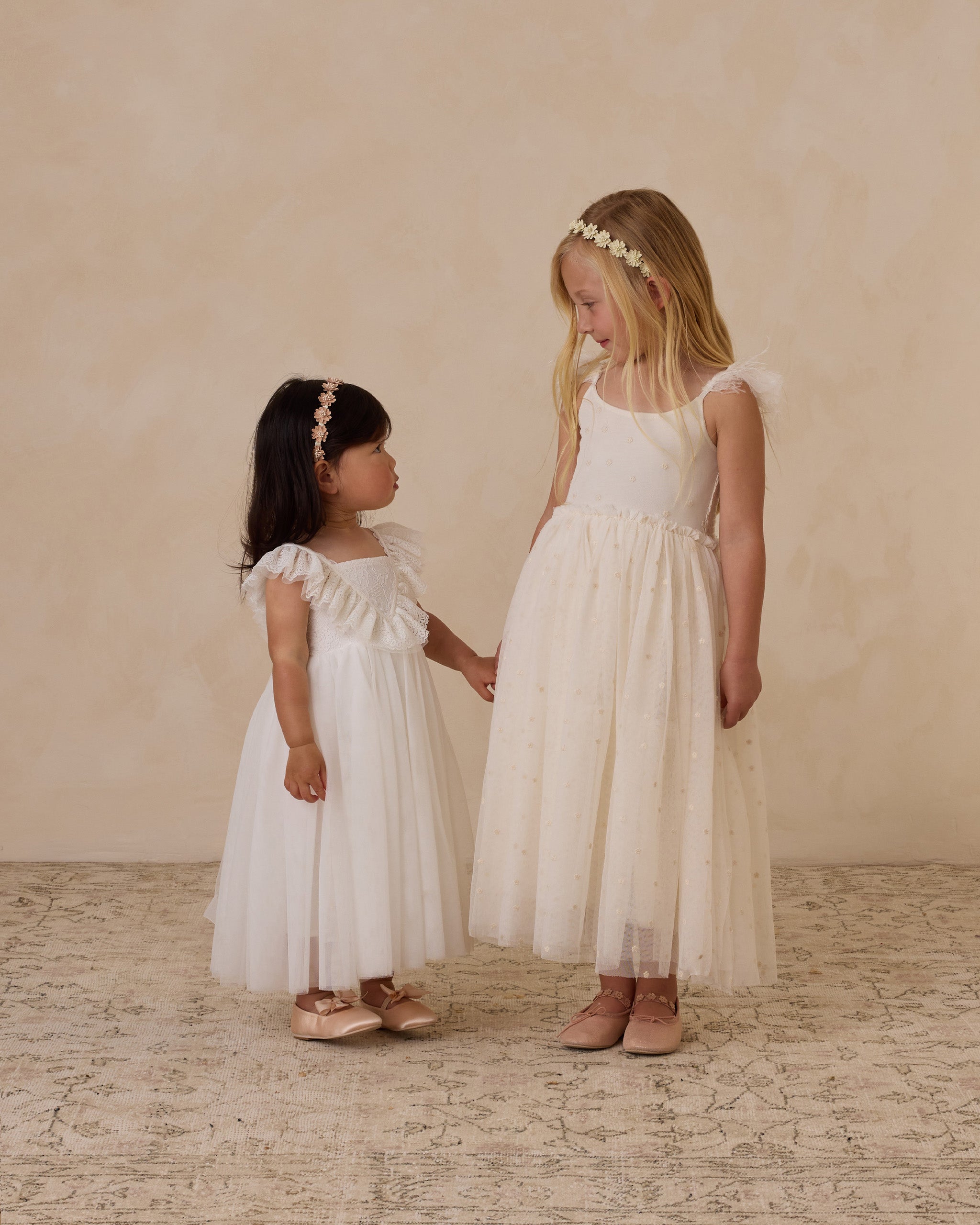 Floral Headband || Ivory - Rylee + Cru | Kids Clothes | Trendy Baby Clothes | Modern Infant Outfits |