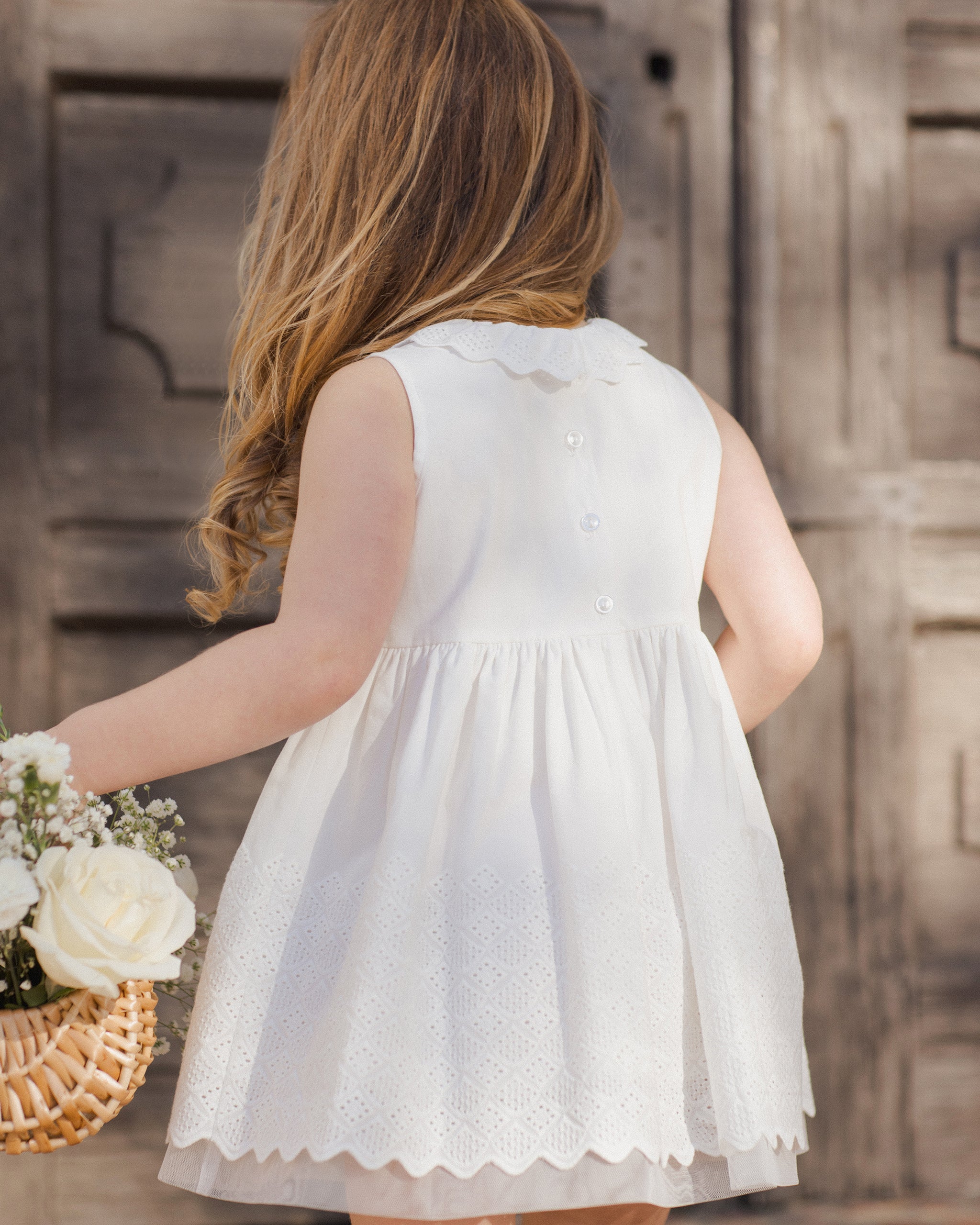 Georgia Dress | White