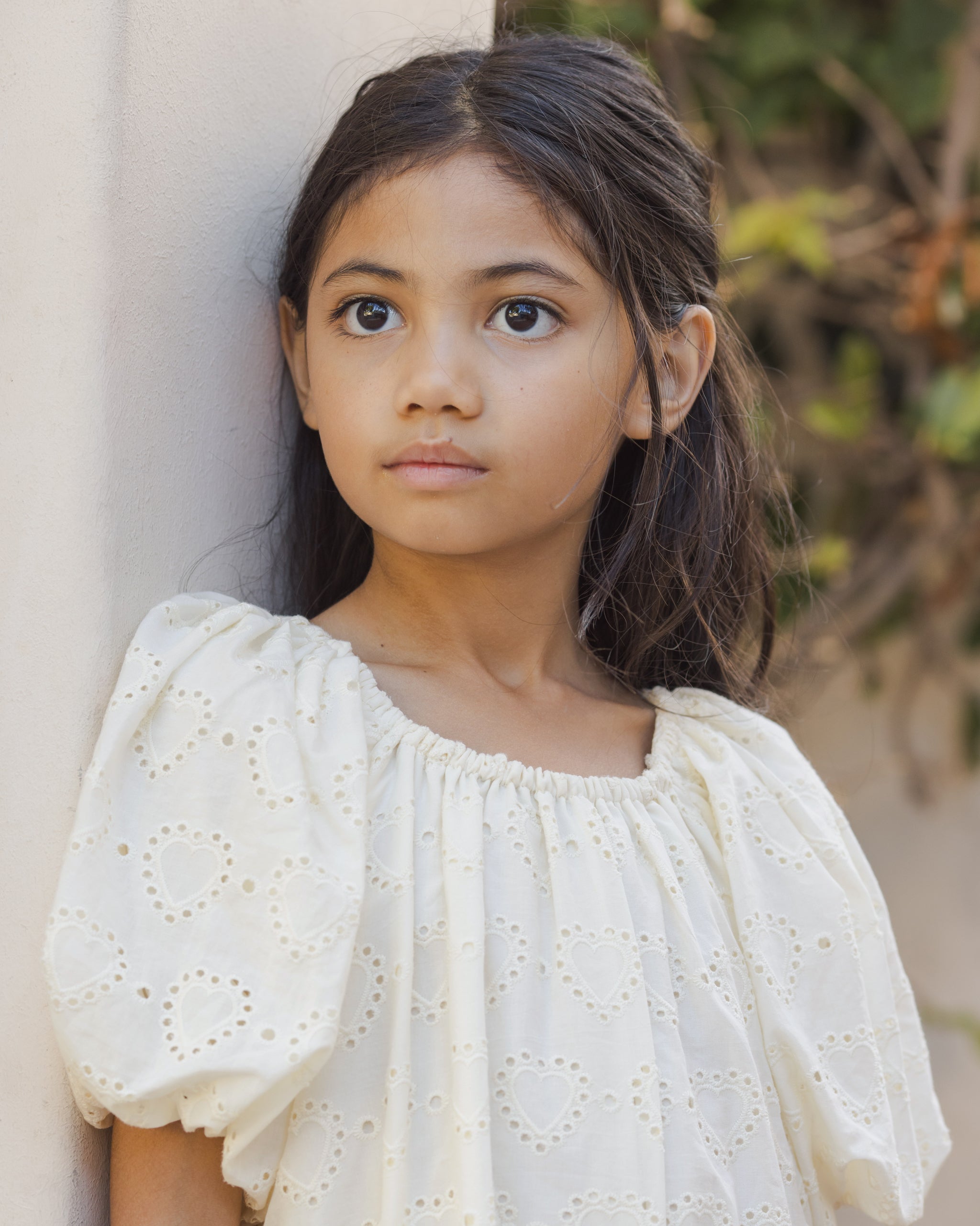 Maia Dress Heart Eyelet