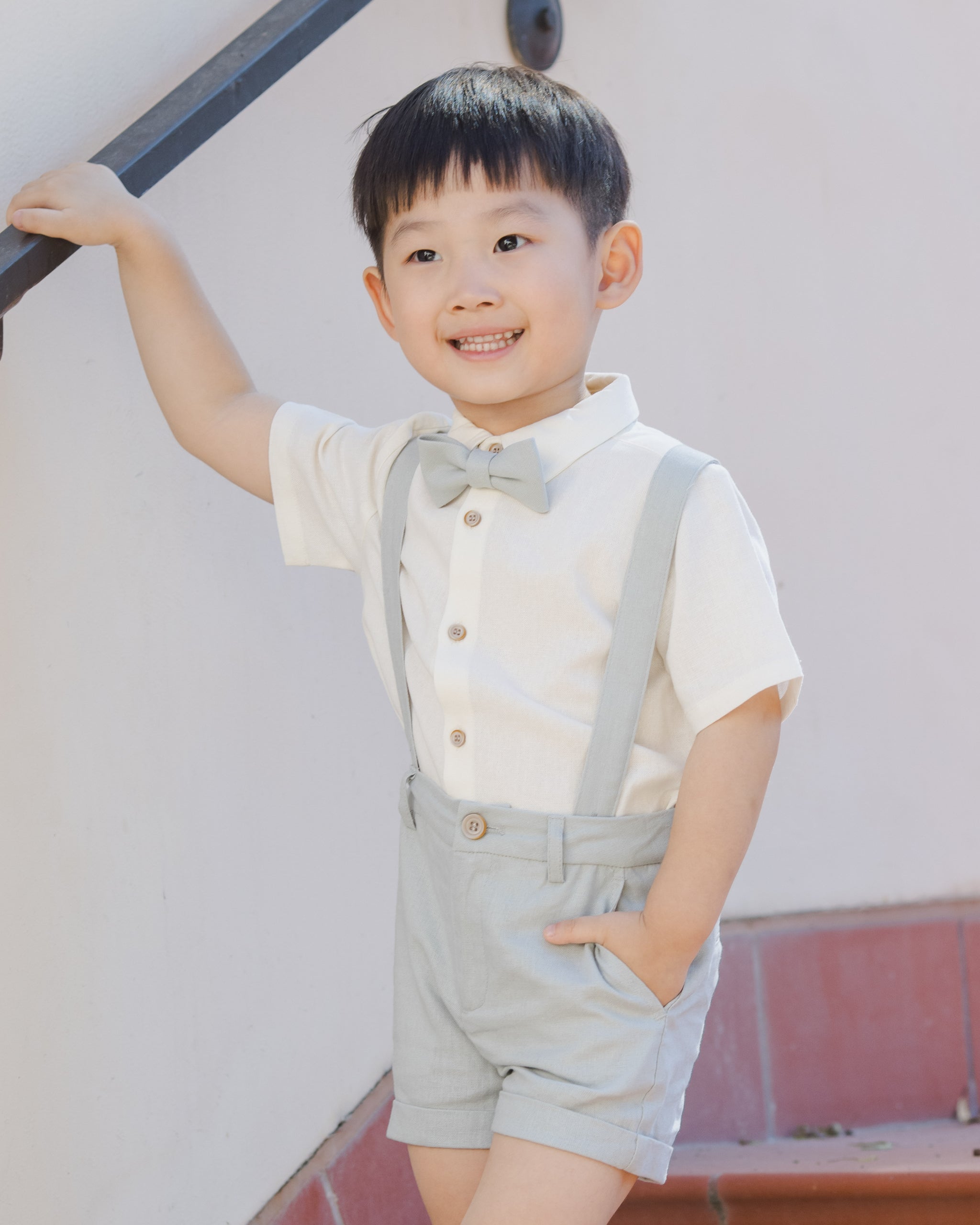 Suspender Short Mist