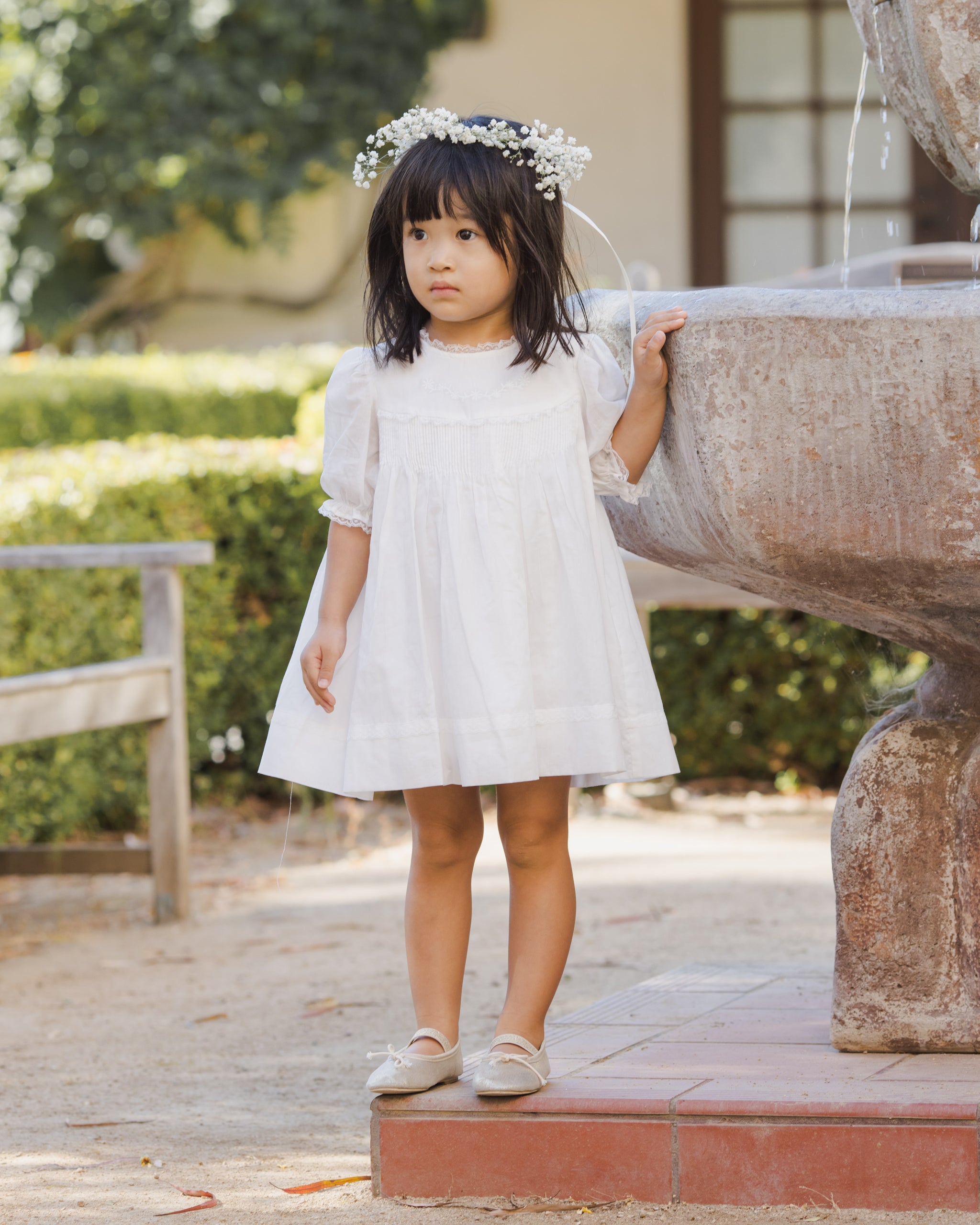 Penelope Dress White