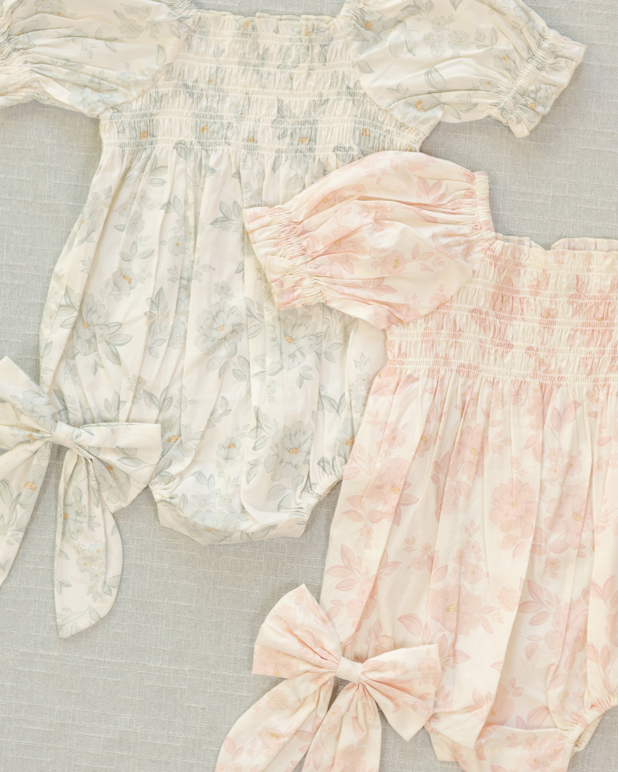 Hazel Romper Blush English Rose