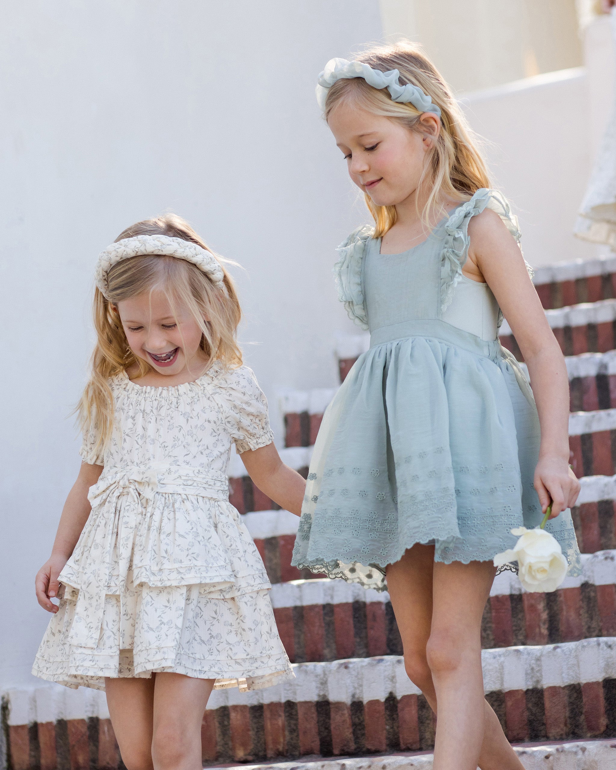 Annette Dress Vines - Rylee + Cru | Kids Clothes | Trendy Baby Clothes | Modern Infant Outfits |