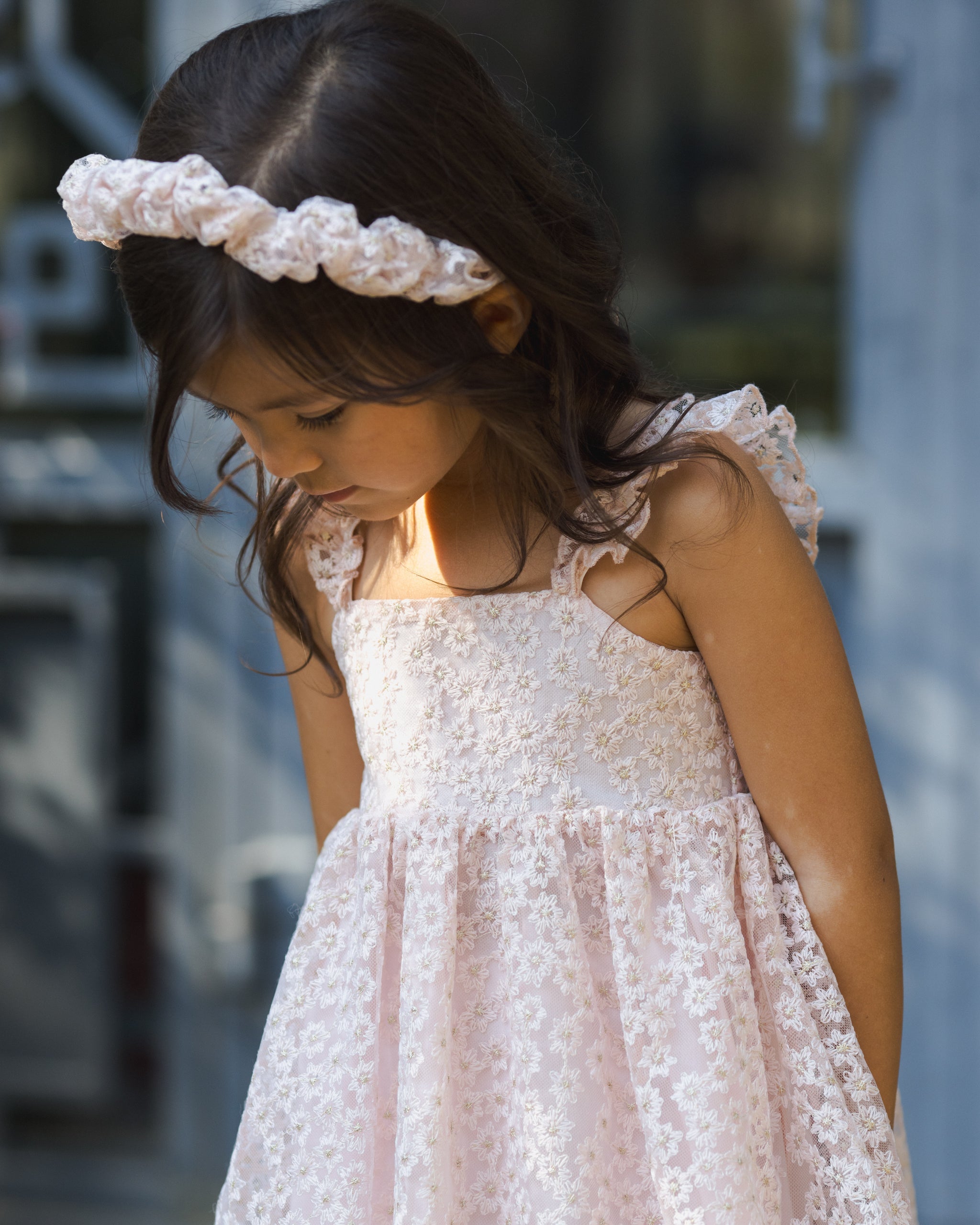 Gathered Headband Cotton Candy - Rylee + Cru | Kids Clothes | Trendy Baby Clothes | Modern Infant Outfits |