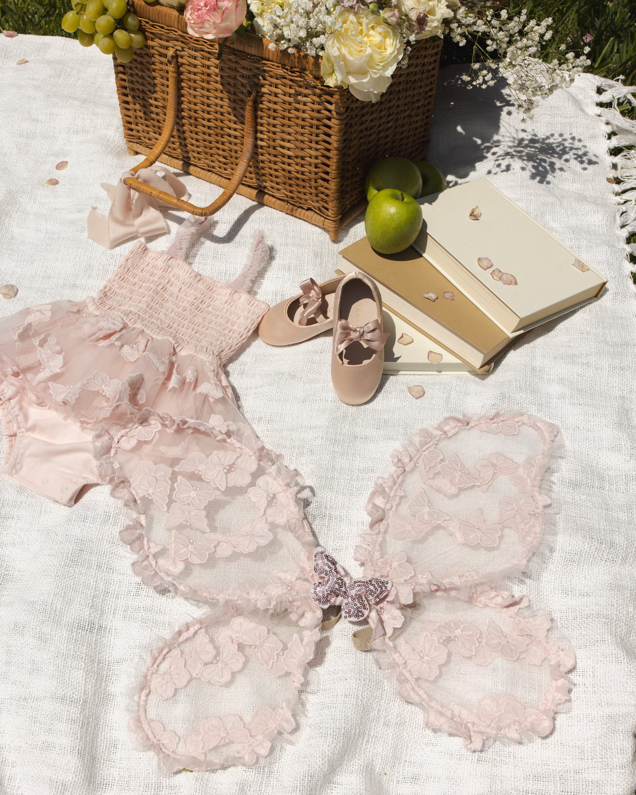 Fairy Set Butterfly Tulle - Rylee + Cru | Kids Clothes | Trendy Baby Clothes | Modern Infant Outfits |