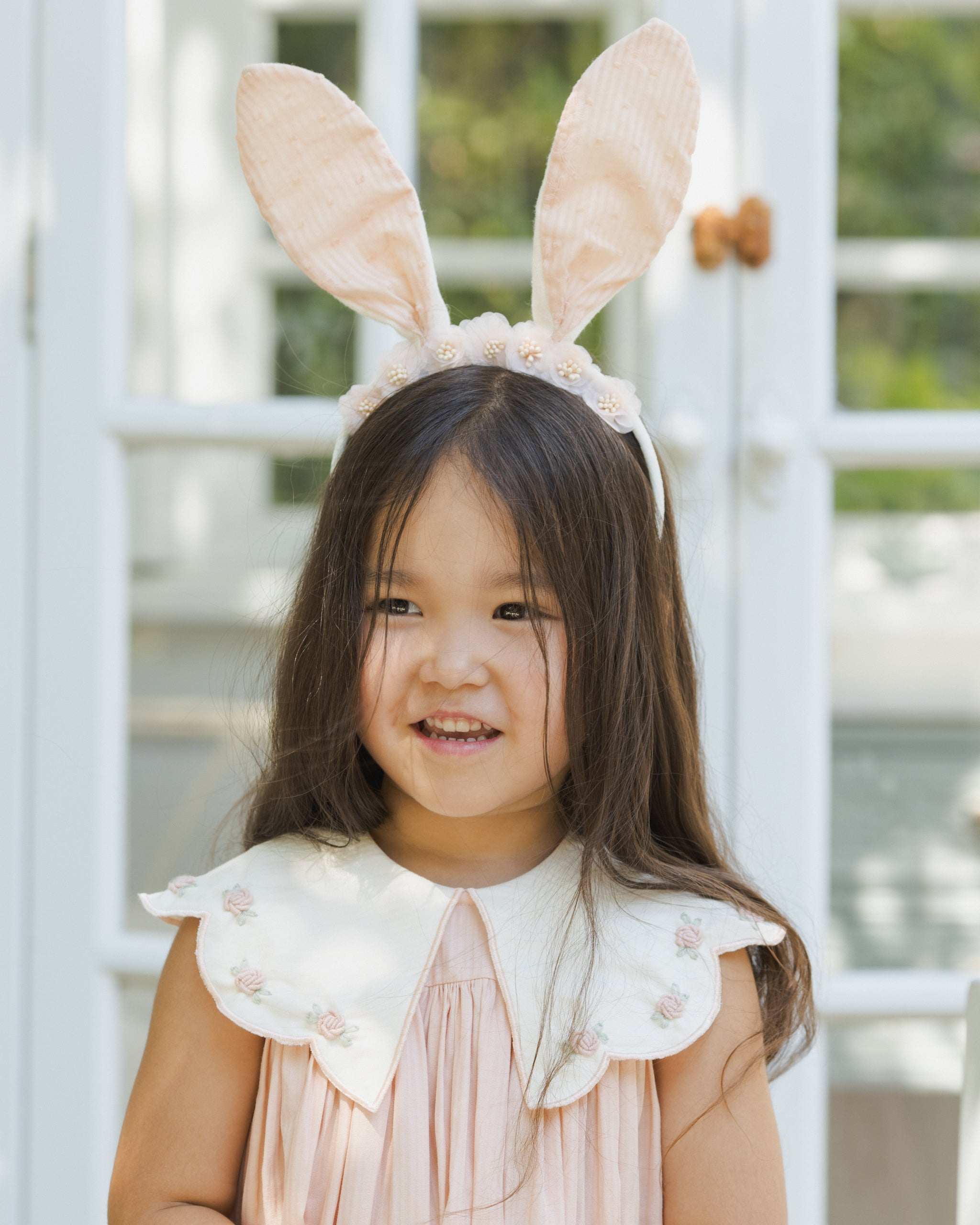 Bunny Headband Petal - Rylee + Cru | Kids Clothes | Trendy Baby Clothes | Modern Infant Outfits |