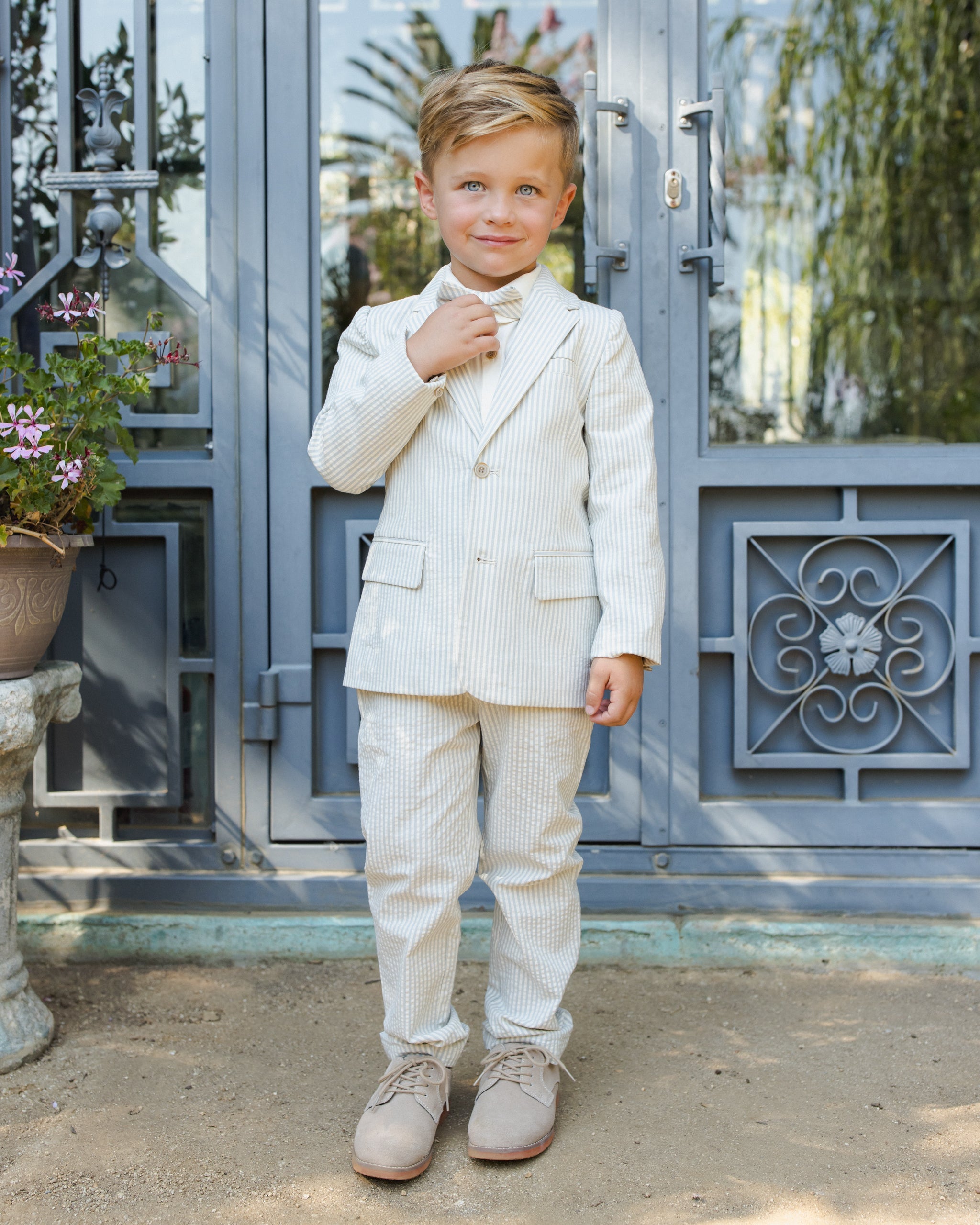 Sebastian Pant Sky Stripe - Rylee + Cru | Kids Clothes | Trendy Baby Clothes | Modern Infant Outfits |