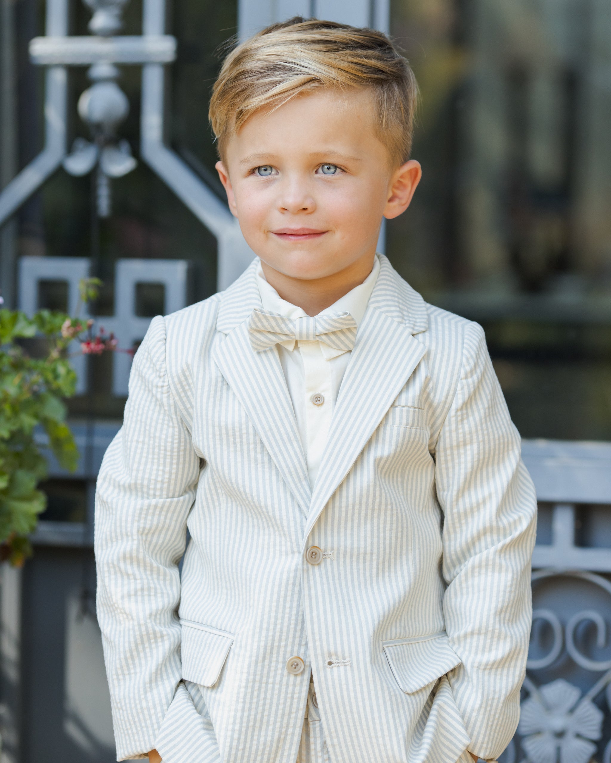 Sebastian Blazer Sky Stripe - Rylee + Cru | Kids Clothes | Trendy Baby Clothes | Modern Infant Outfits |