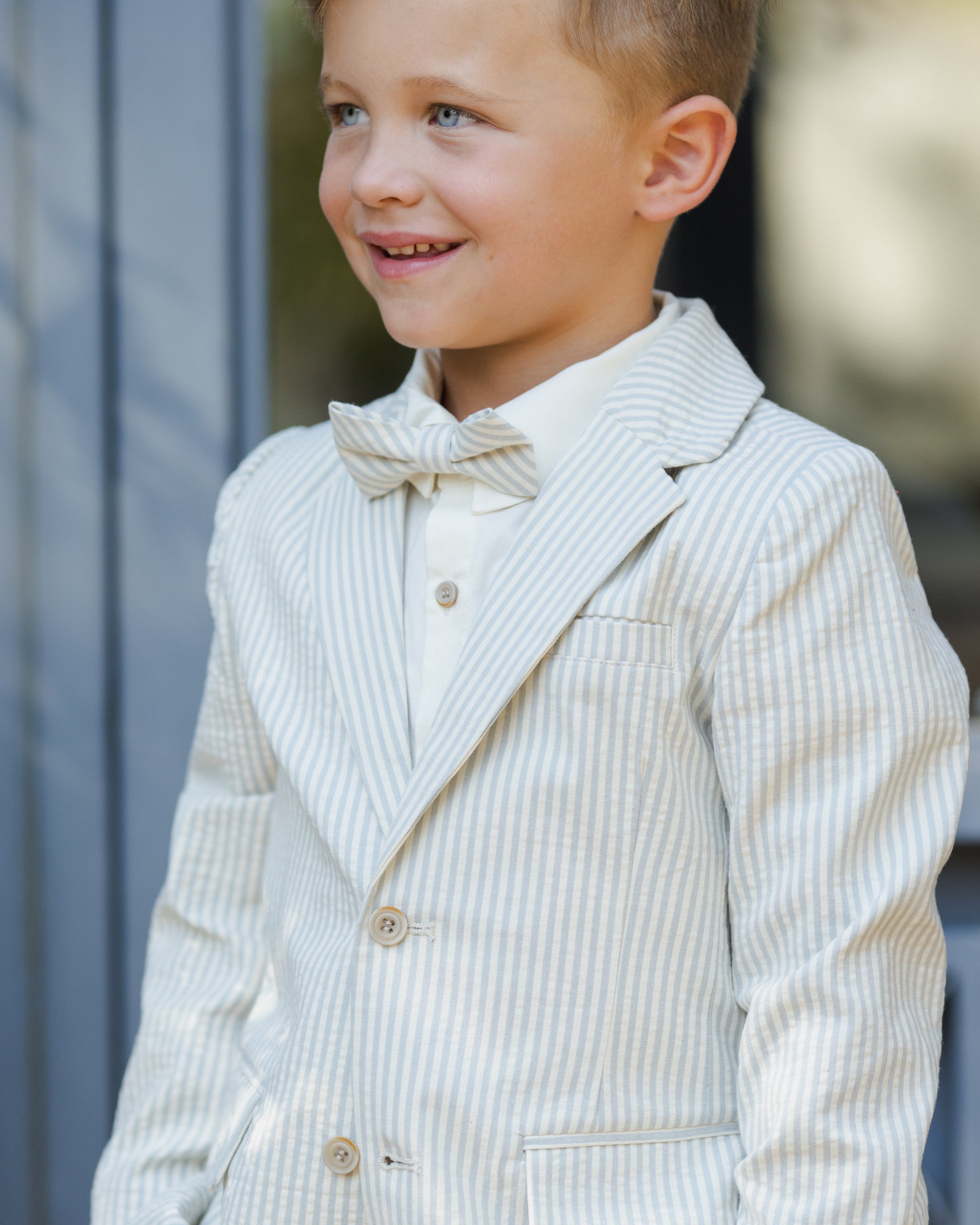 Sebastian Blazer Sky Stripe - Rylee + Cru | Kids Clothes | Trendy Baby Clothes | Modern Infant Outfits |