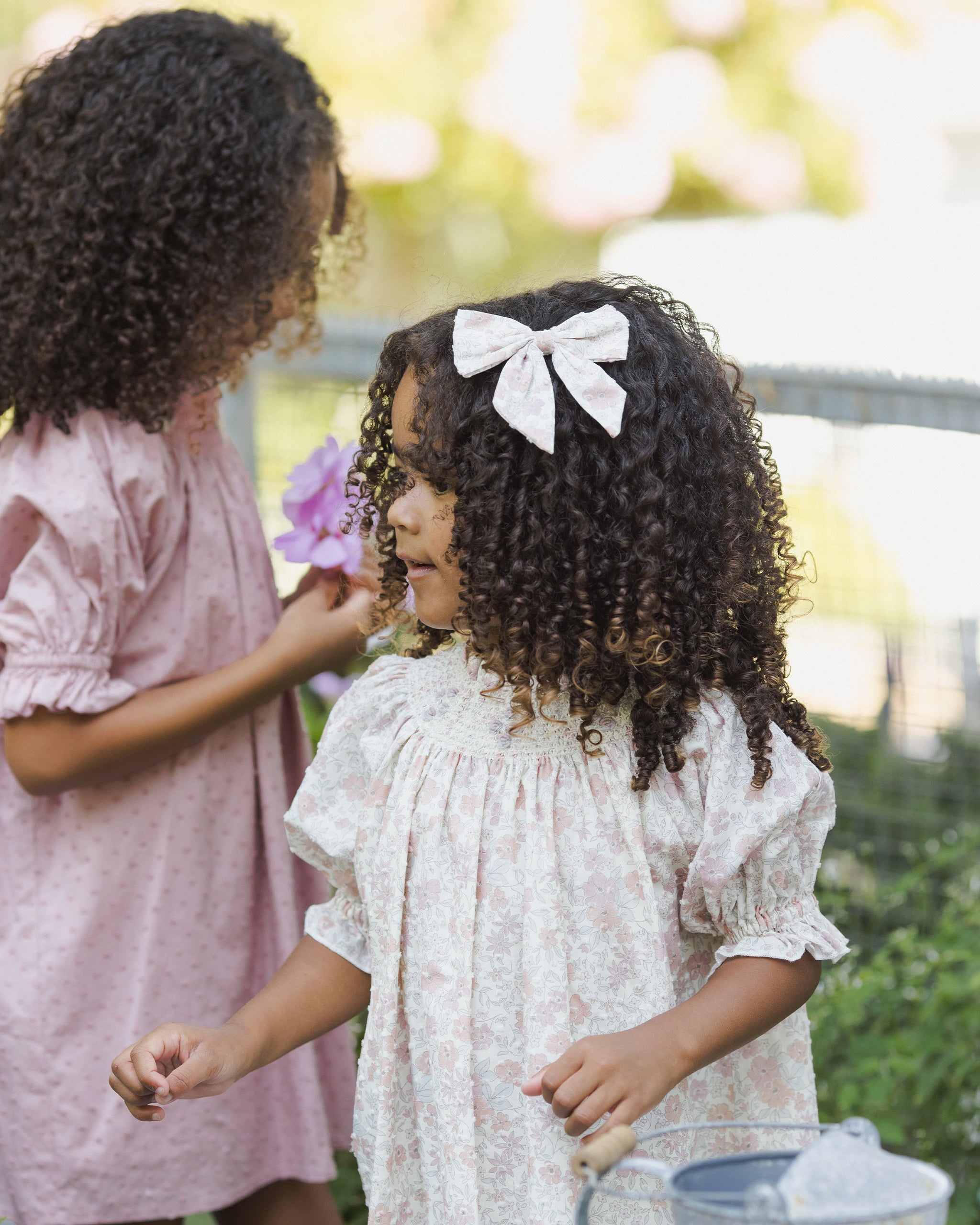 Maddie Dress Pastel Garden - Rylee + Cru | Kids Clothes | Trendy Baby Clothes | Modern Infant Outfits |