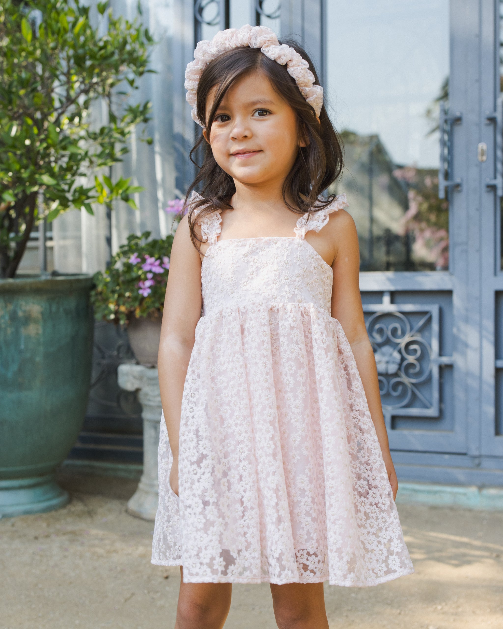 Gathered Headband Cotton Candy - Rylee + Cru | Kids Clothes | Trendy Baby Clothes | Modern Infant Outfits |
