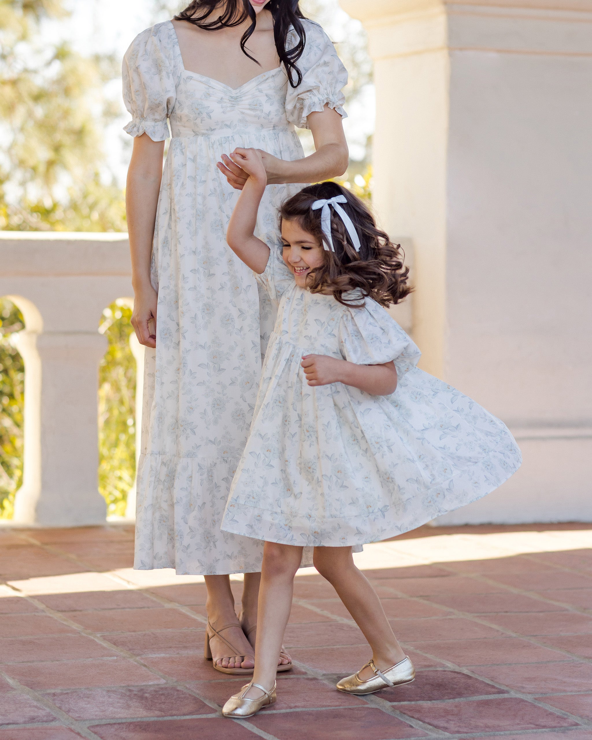 Satin Ribbon Bows Pearl, Ivory, Mist