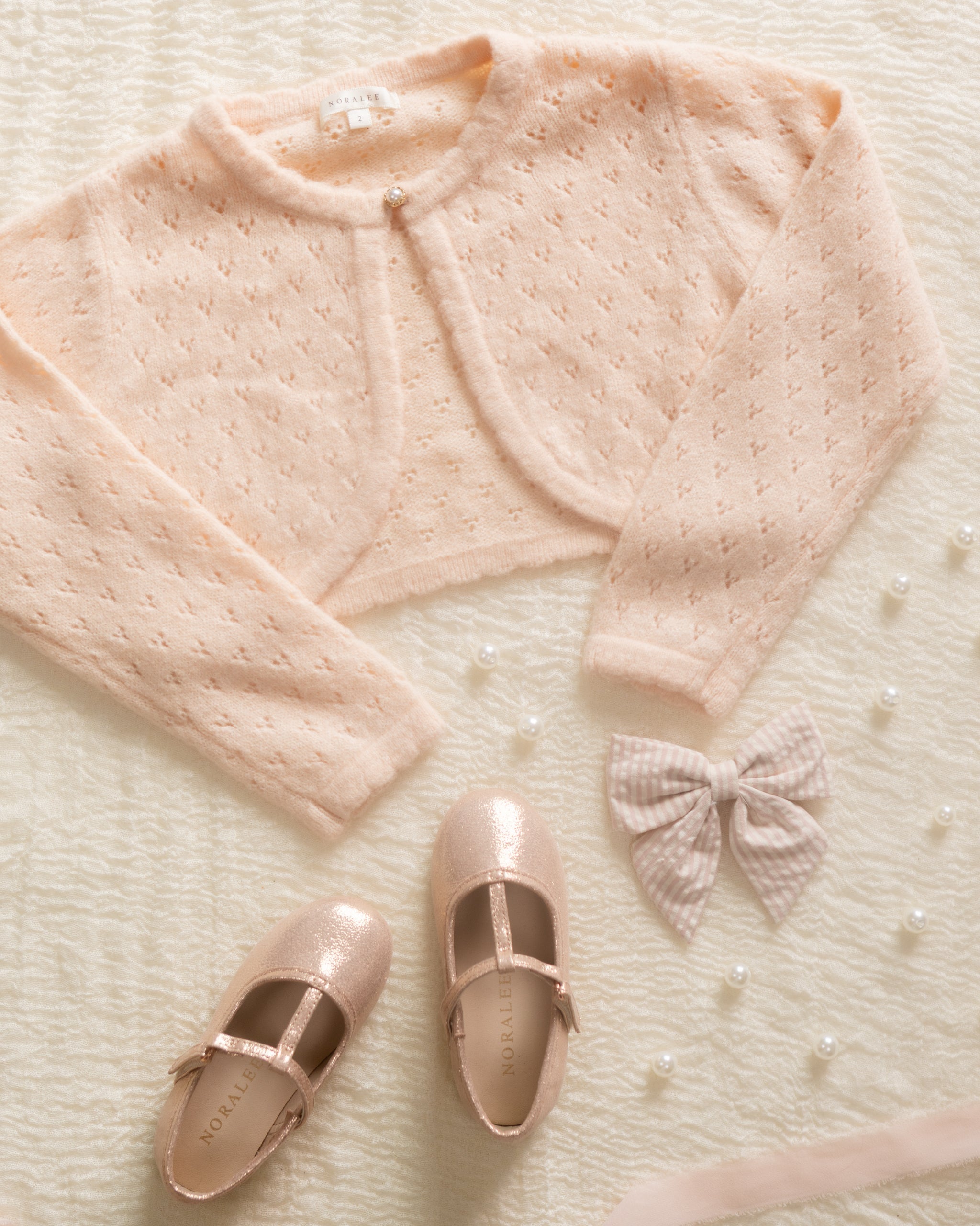 Bolero Sweater Blush