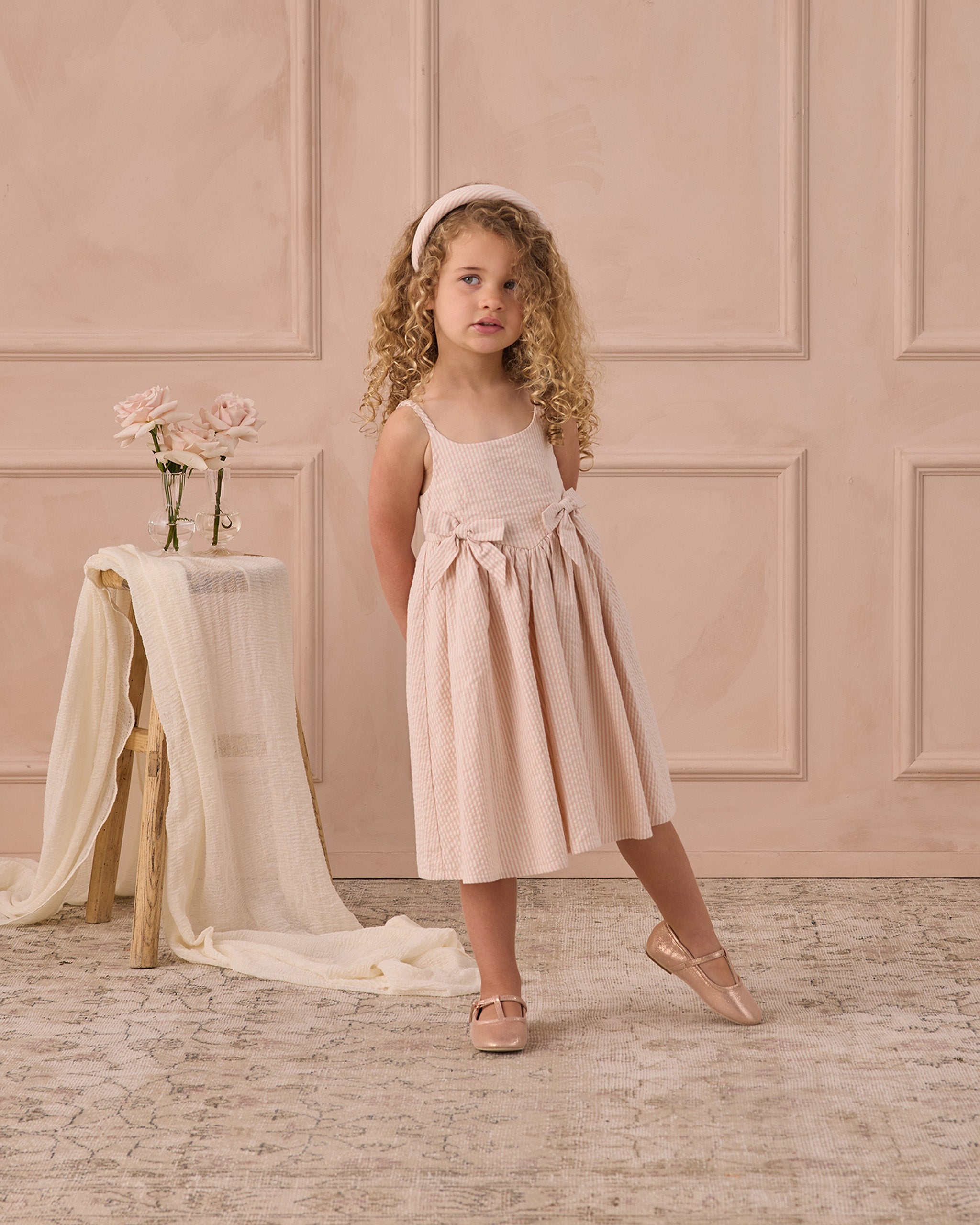 Beatrice Midi Dress Petal