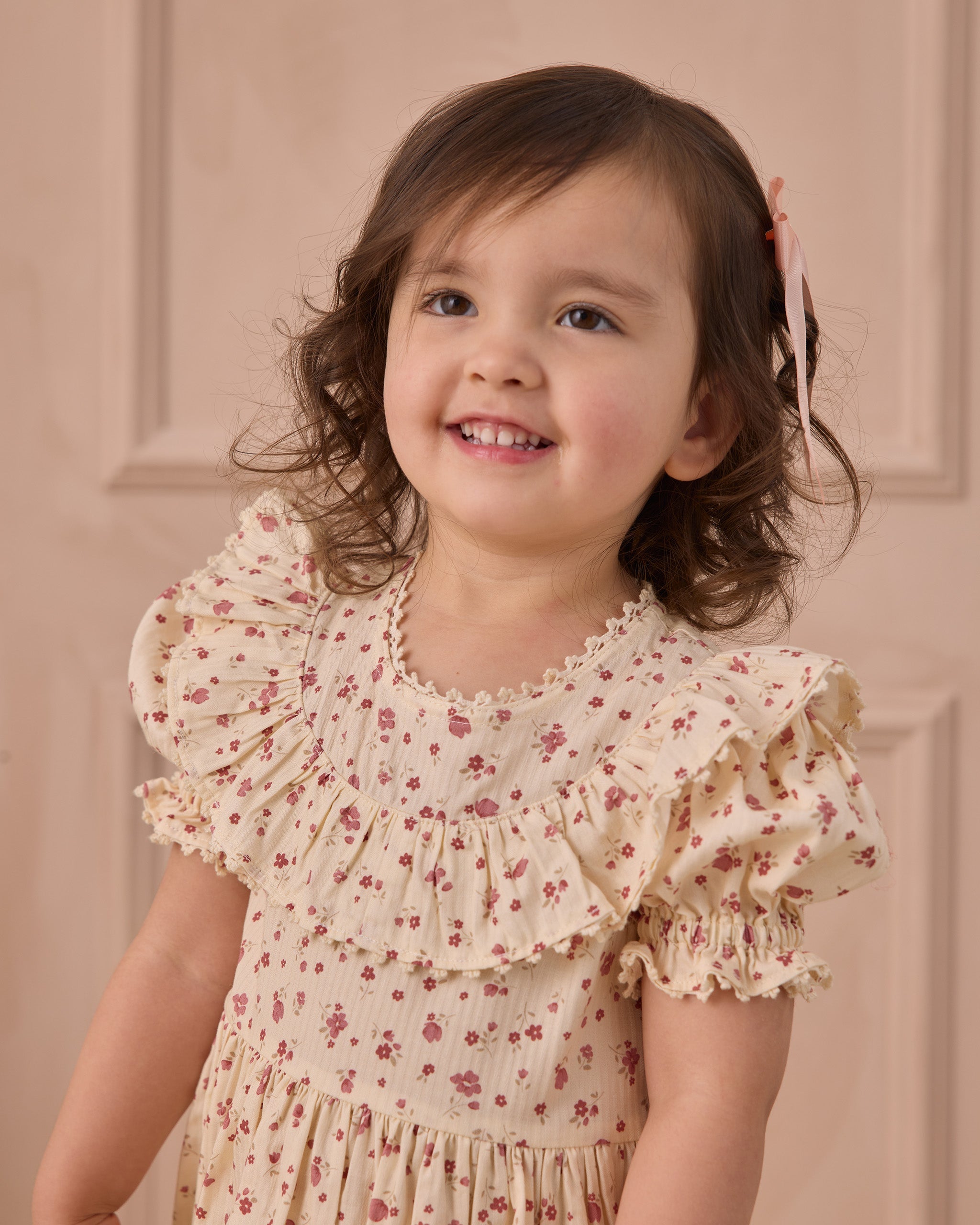 Eva Dress Red Floral