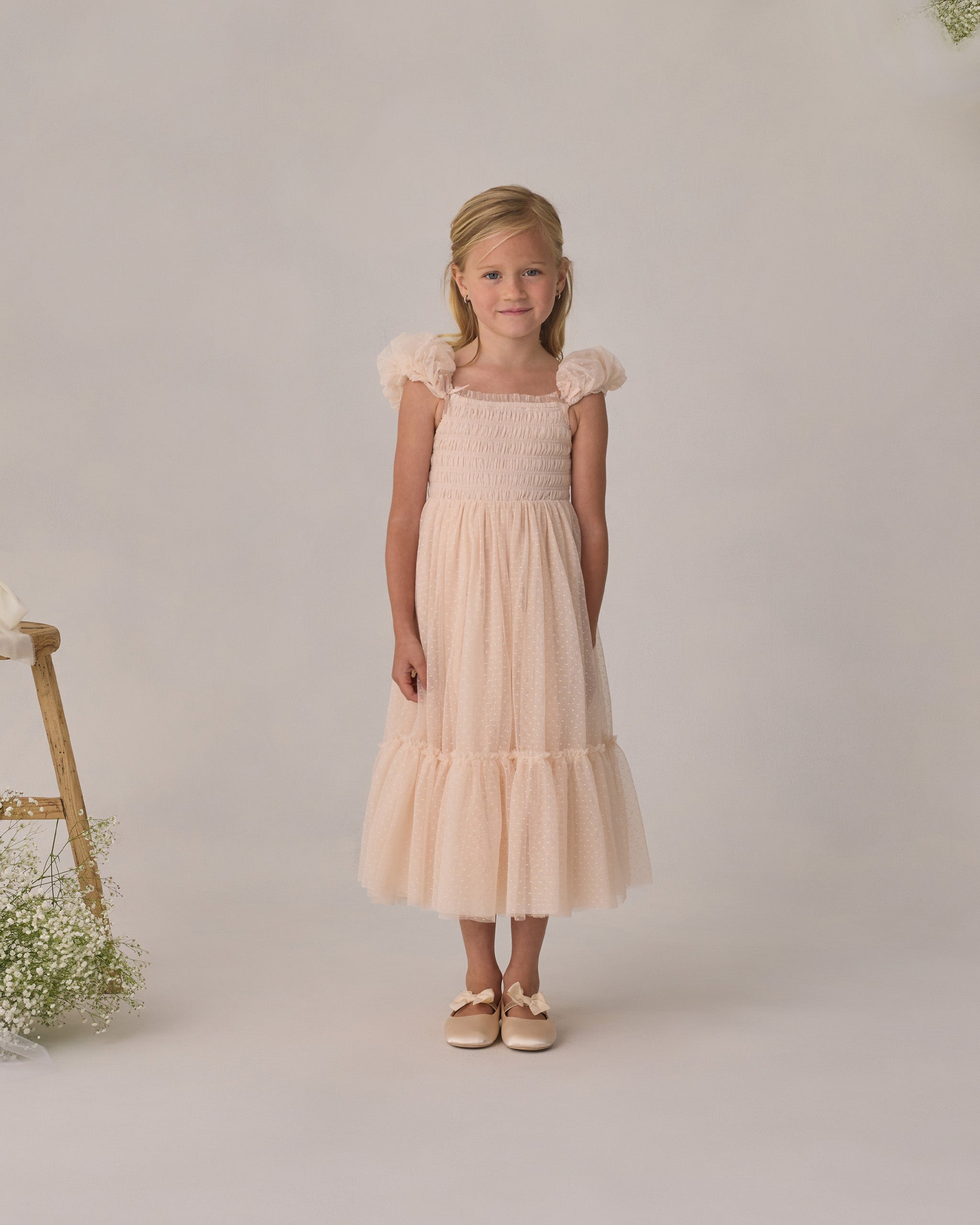 Bow Ballet Flats Pearl
