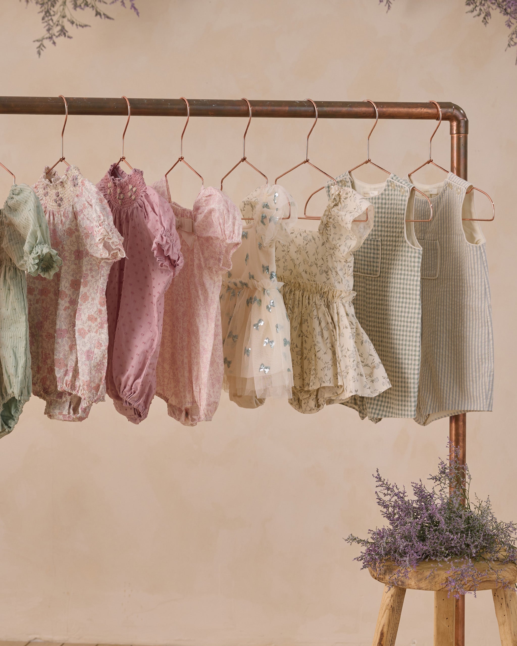 Margot Romper Vines - Rylee + Cru | Kids Clothes | Trendy Baby Clothes | Modern Infant Outfits |