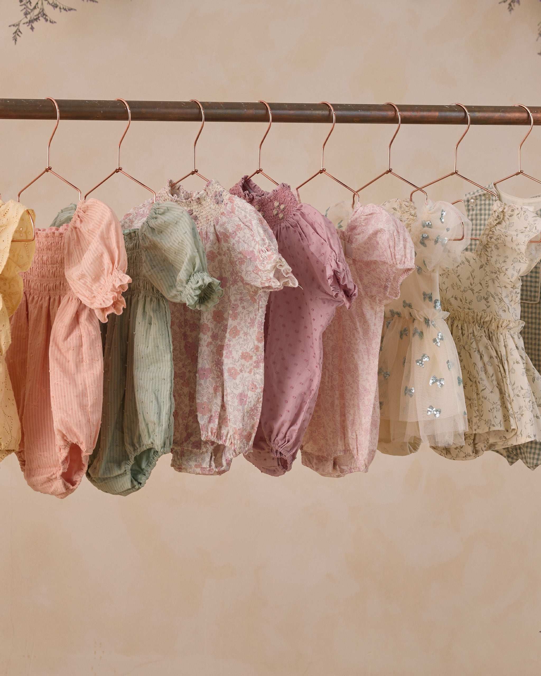 Hazel Romper Eucalyptus - Rylee + Cru | Kids Clothes | Trendy Baby Clothes | Modern Infant Outfits |