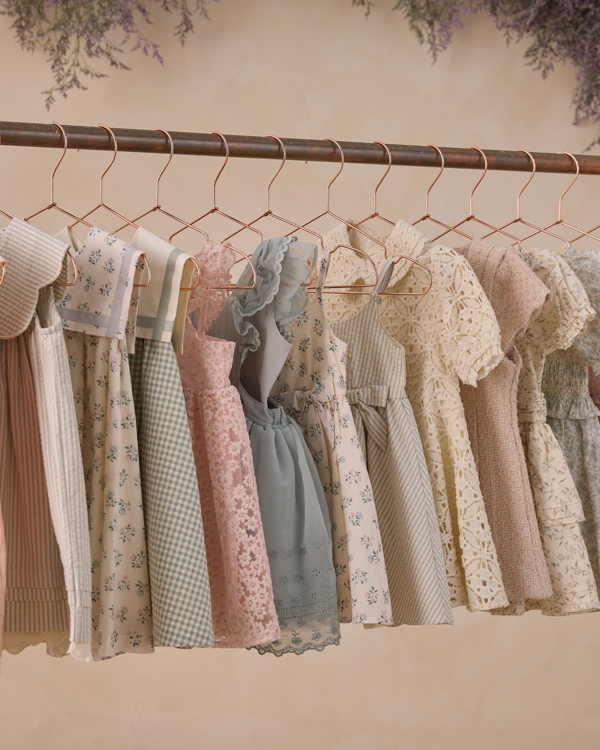 Provence Dress Sky - Rylee + Cru | Kids Clothes | Trendy Baby Clothes | Modern Infant Outfits |