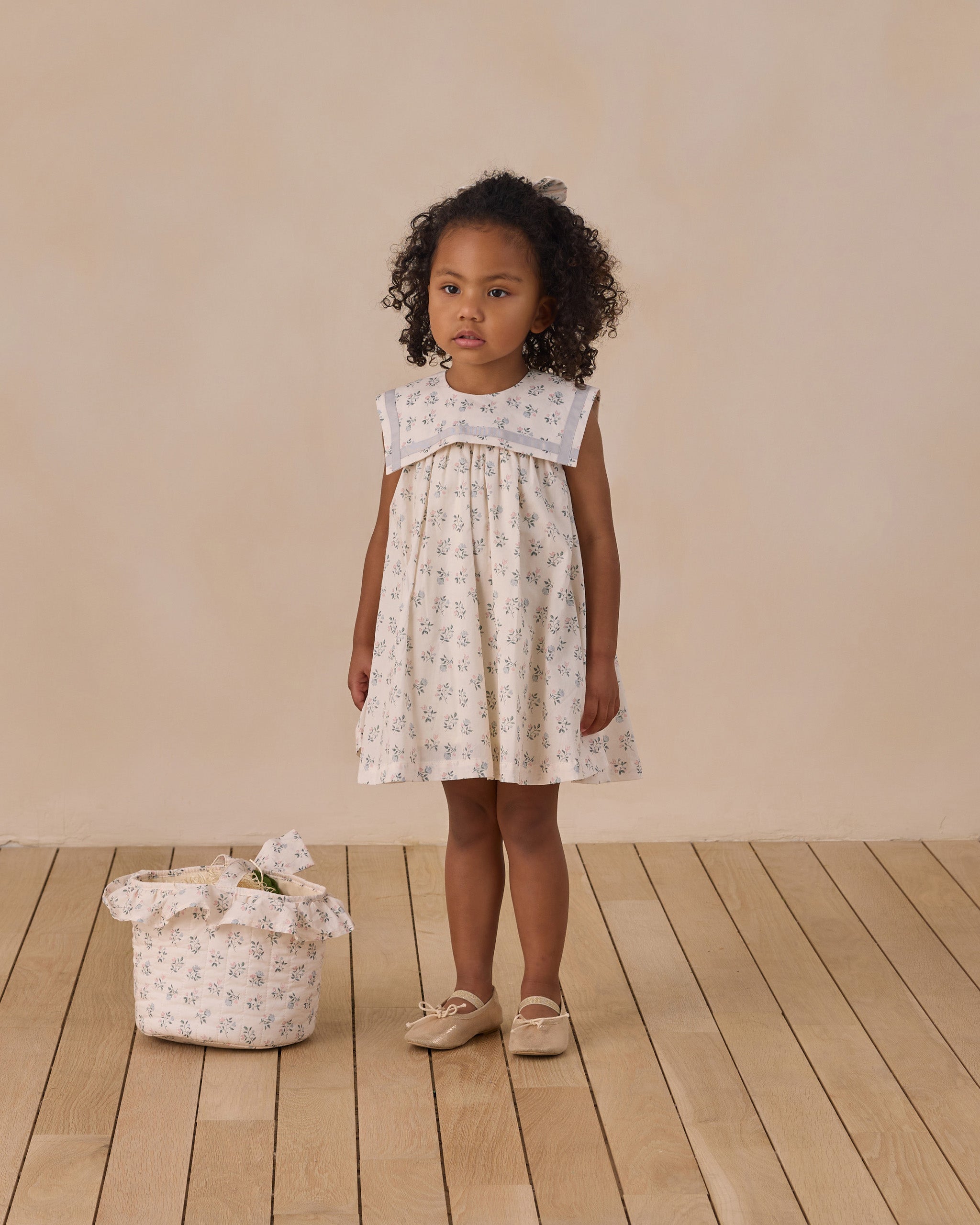 Daisy Dress Summer Ditsy - Rylee + Cru | Kids Clothes | Trendy Baby Clothes | Modern Infant Outfits |