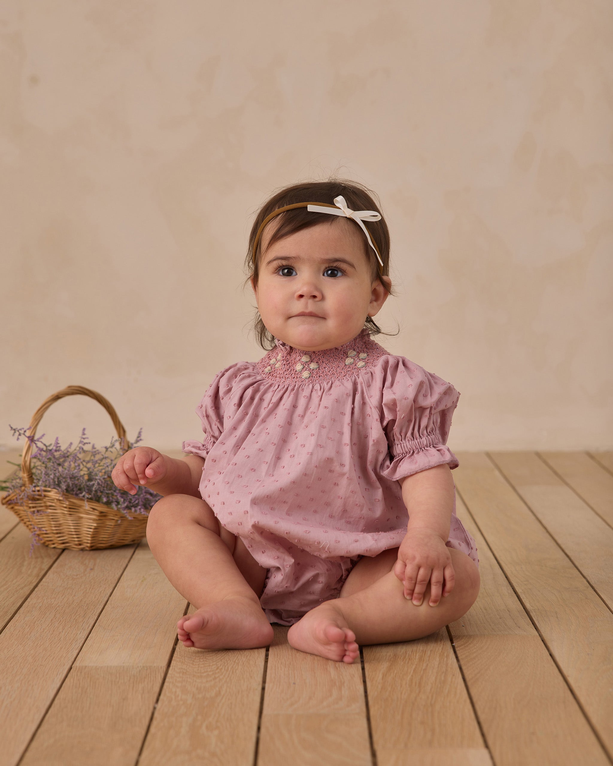 Baby Bow Headband Lemon, Natural, Lavender - Rylee + Cru | Kids Clothes | Trendy Baby Clothes | Modern Infant Outfits |