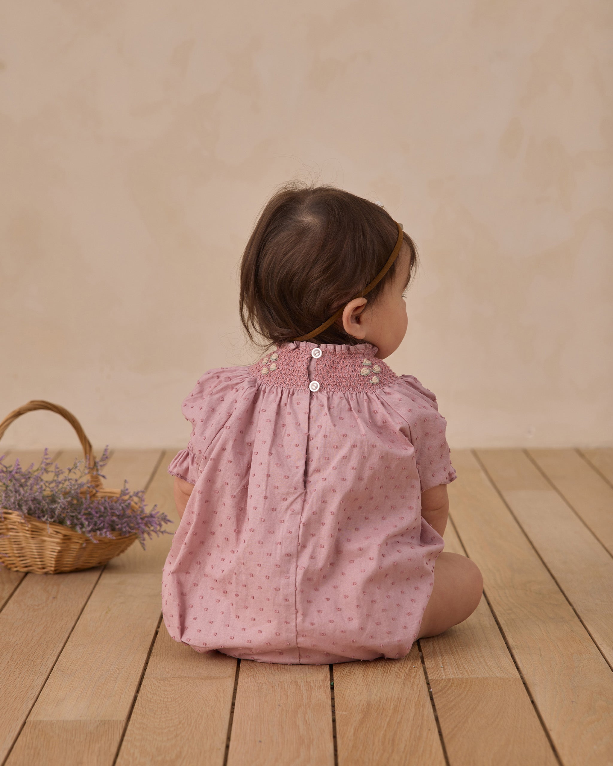 Maddie Romper Lavender - Rylee + Cru | Kids Clothes | Trendy Baby Clothes | Modern Infant Outfits |