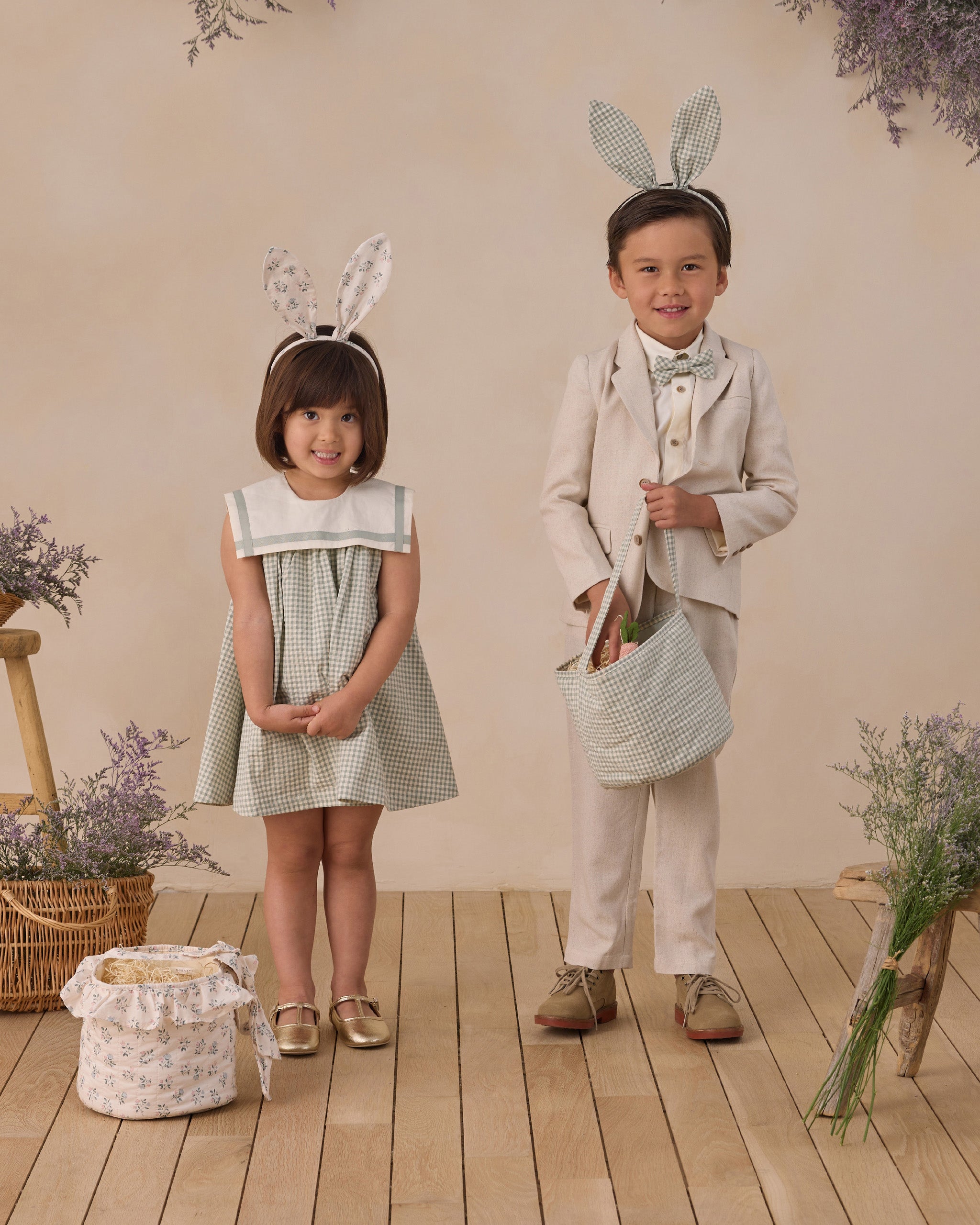 Easter Basket Summer Ditsy - Rylee + Cru | Kids Clothes | Trendy Baby Clothes | Modern Infant Outfits |