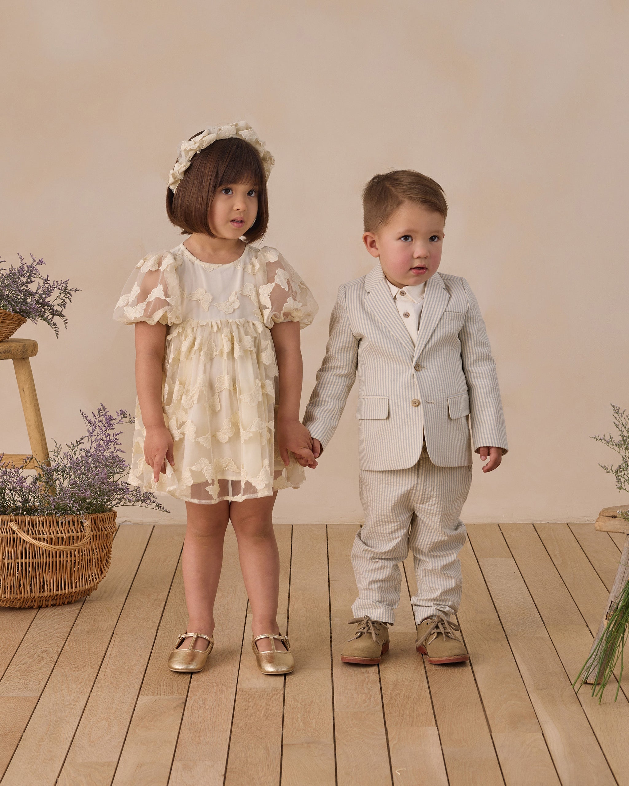 Sebastian Pant Sky Stripe - Rylee + Cru | Kids Clothes | Trendy Baby Clothes | Modern Infant Outfits |