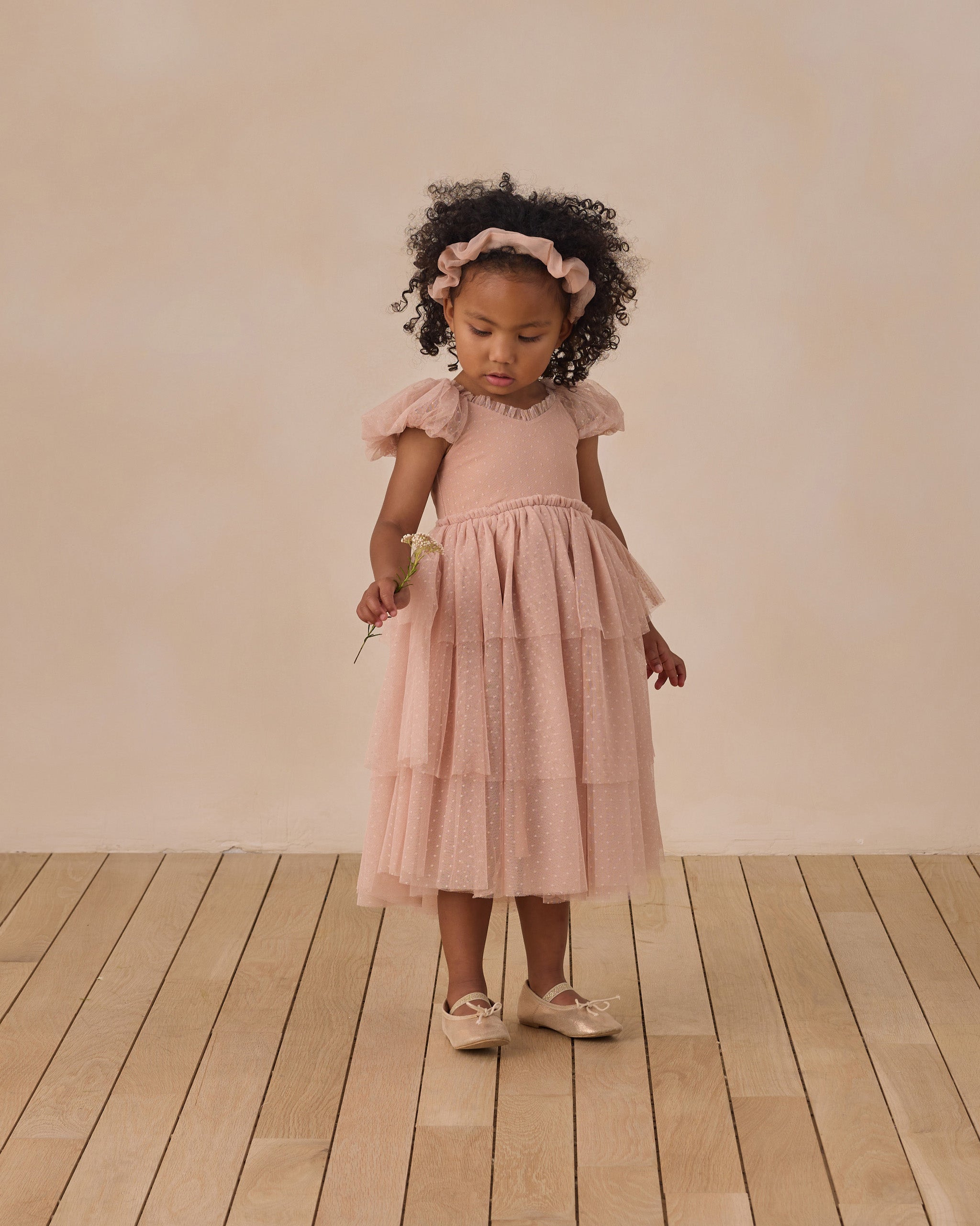 Gathered Headband Petal - Rylee + Cru | Kids Clothes | Trendy Baby Clothes | Modern Infant Outfits |