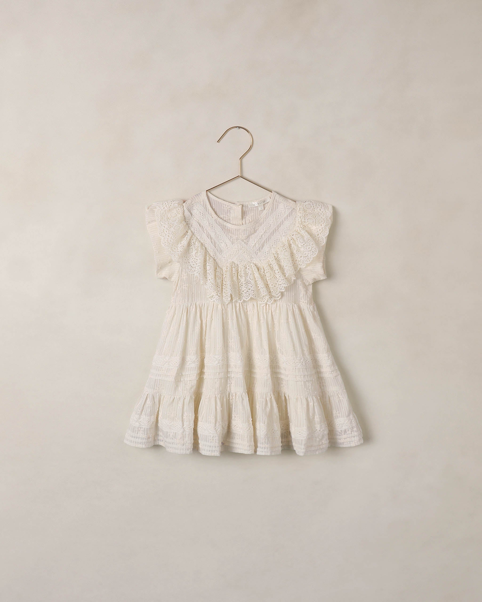 Goldie Dress Ivory - Rylee + Cru | Kids Clothes | Trendy Baby Clothes | Modern Infant Outfits |