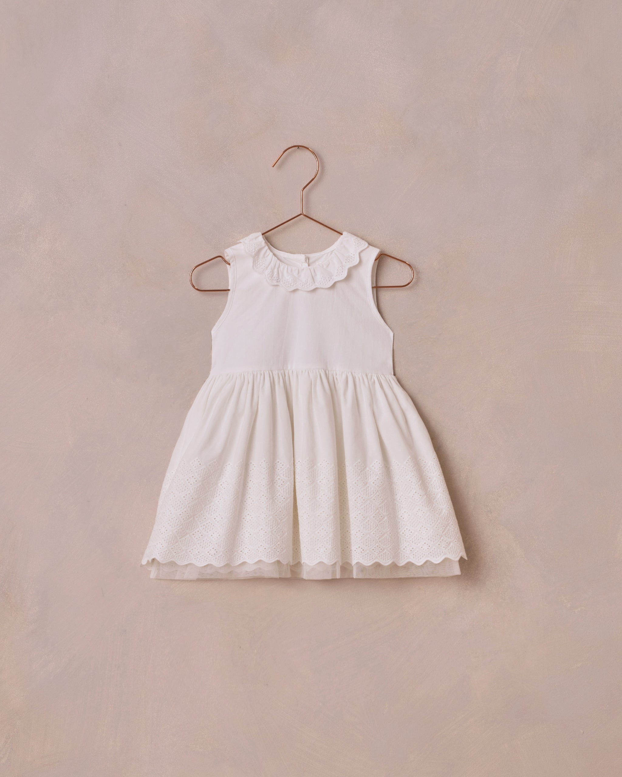 Georgia Dress | White - Rylee + Cru | Kids Clothes | Trendy Baby Clothes | Modern Infant Outfits |