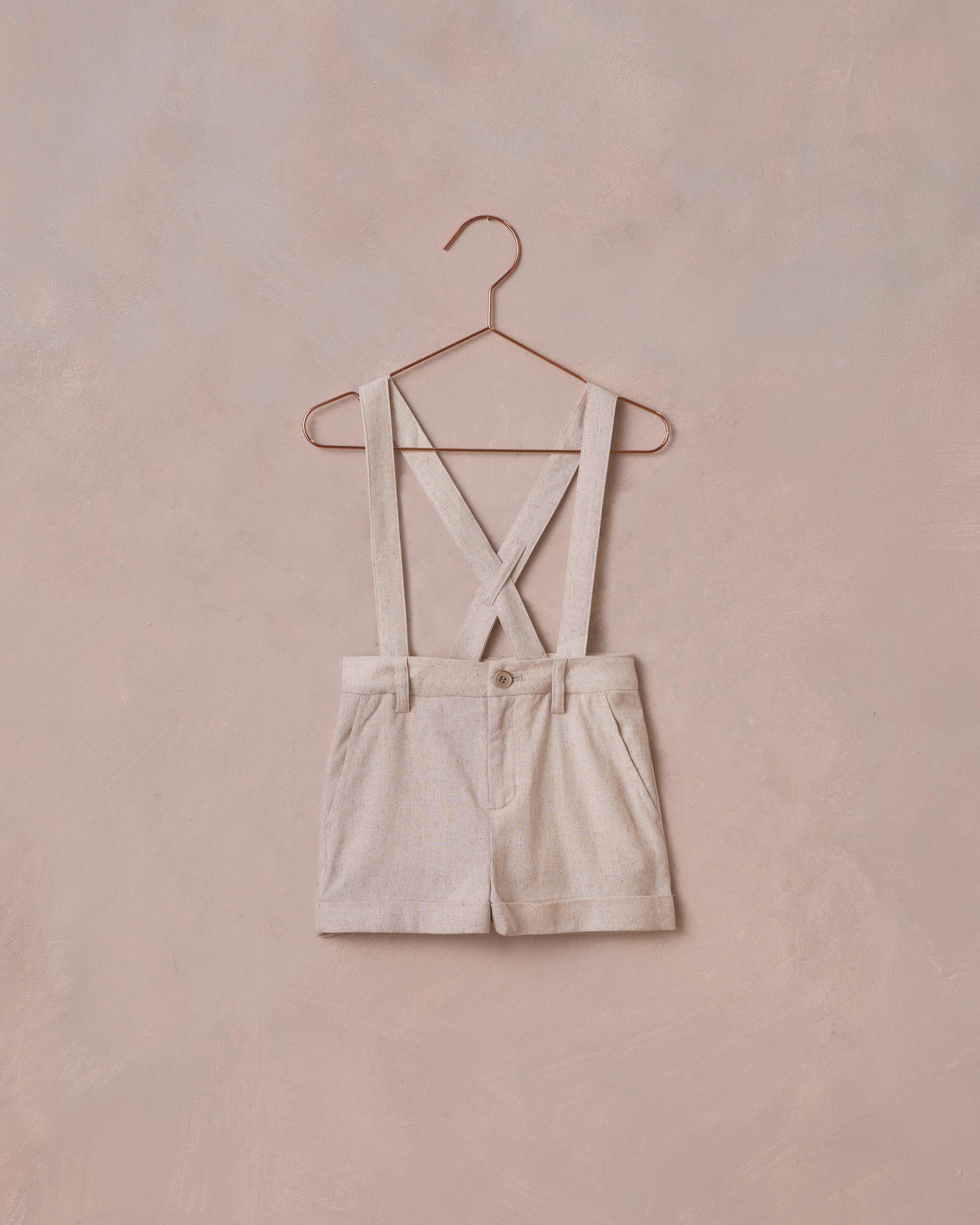 Suspender Short | Linen