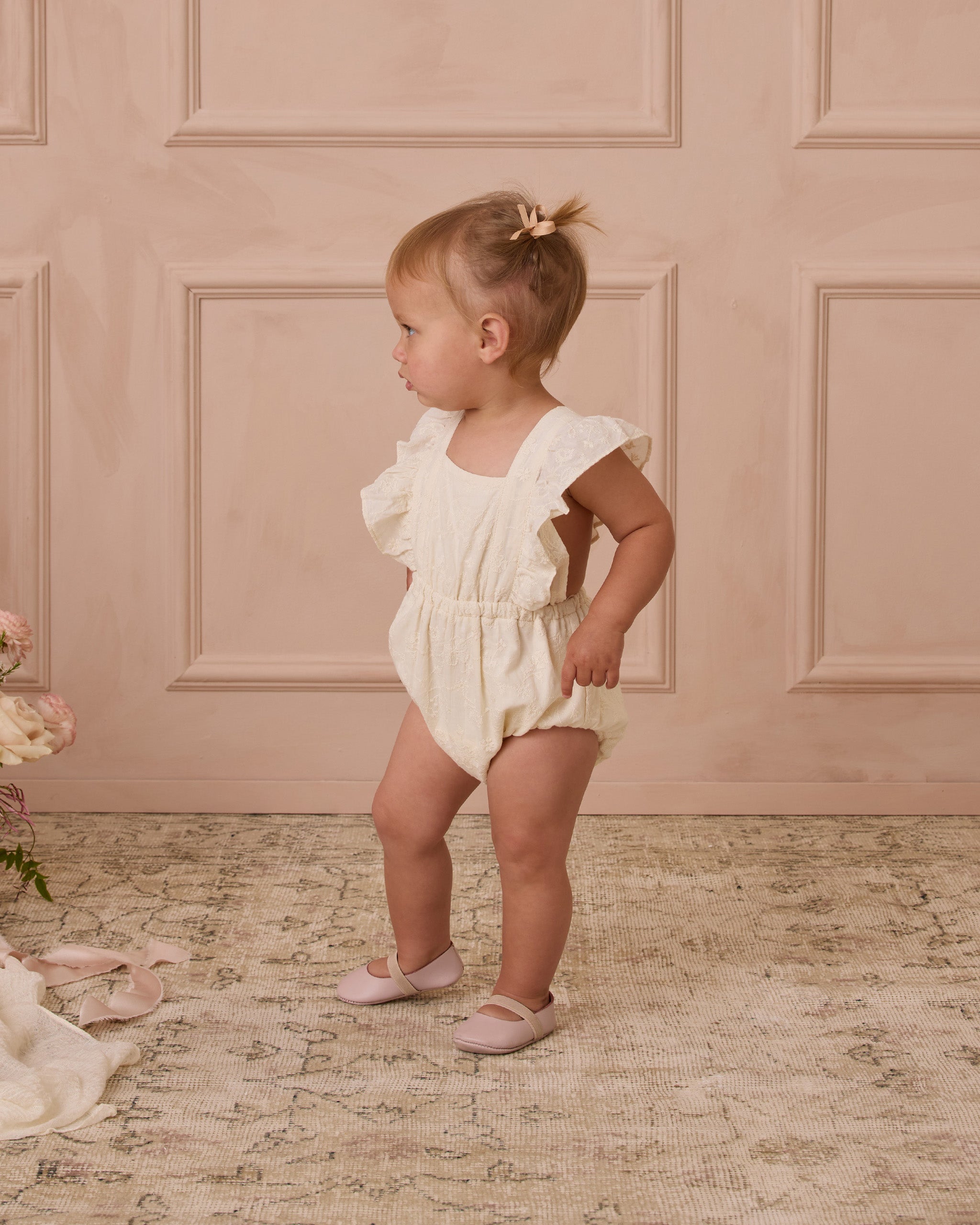 Lucy Romper | Ivory