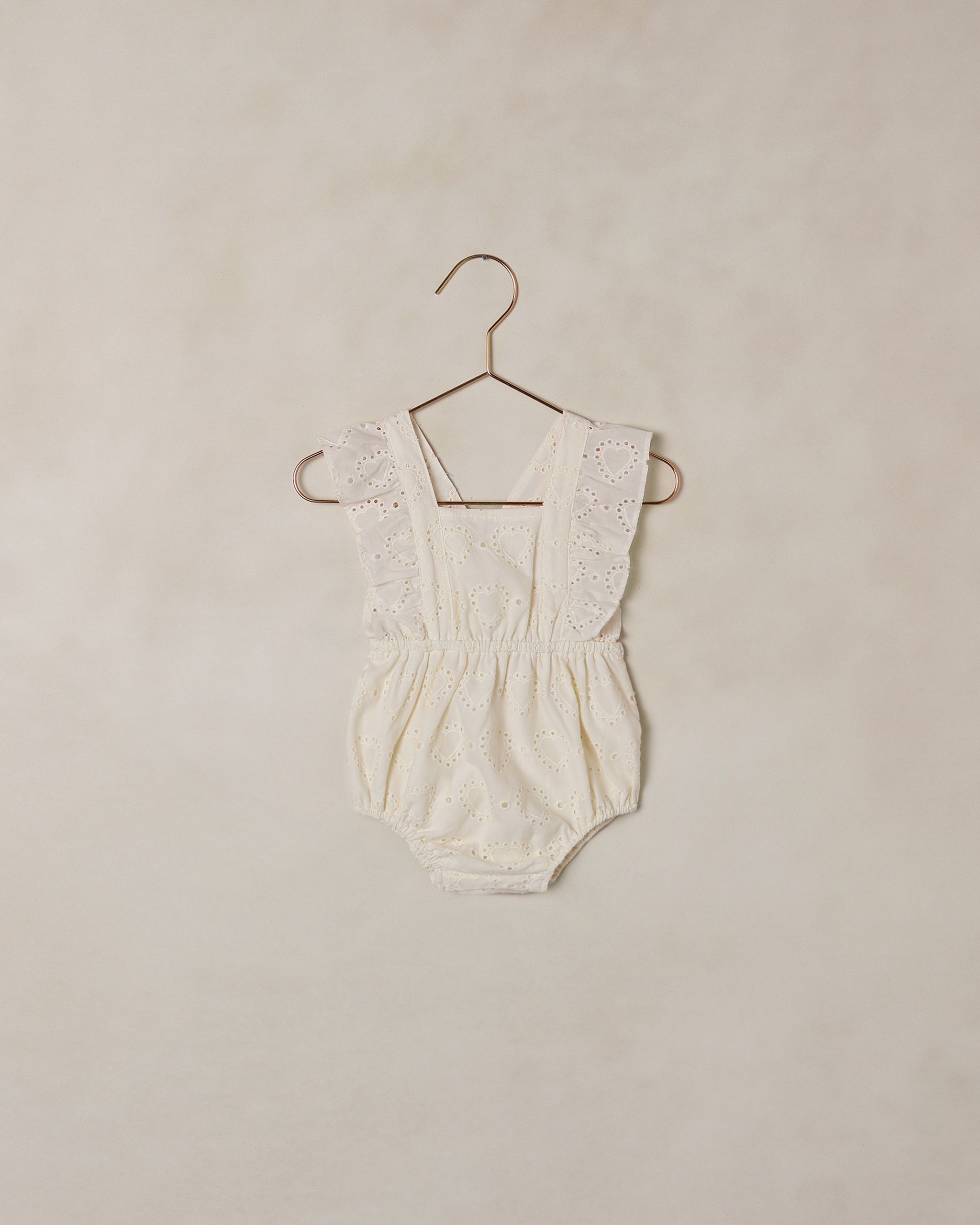 Lucy Romper Ivory