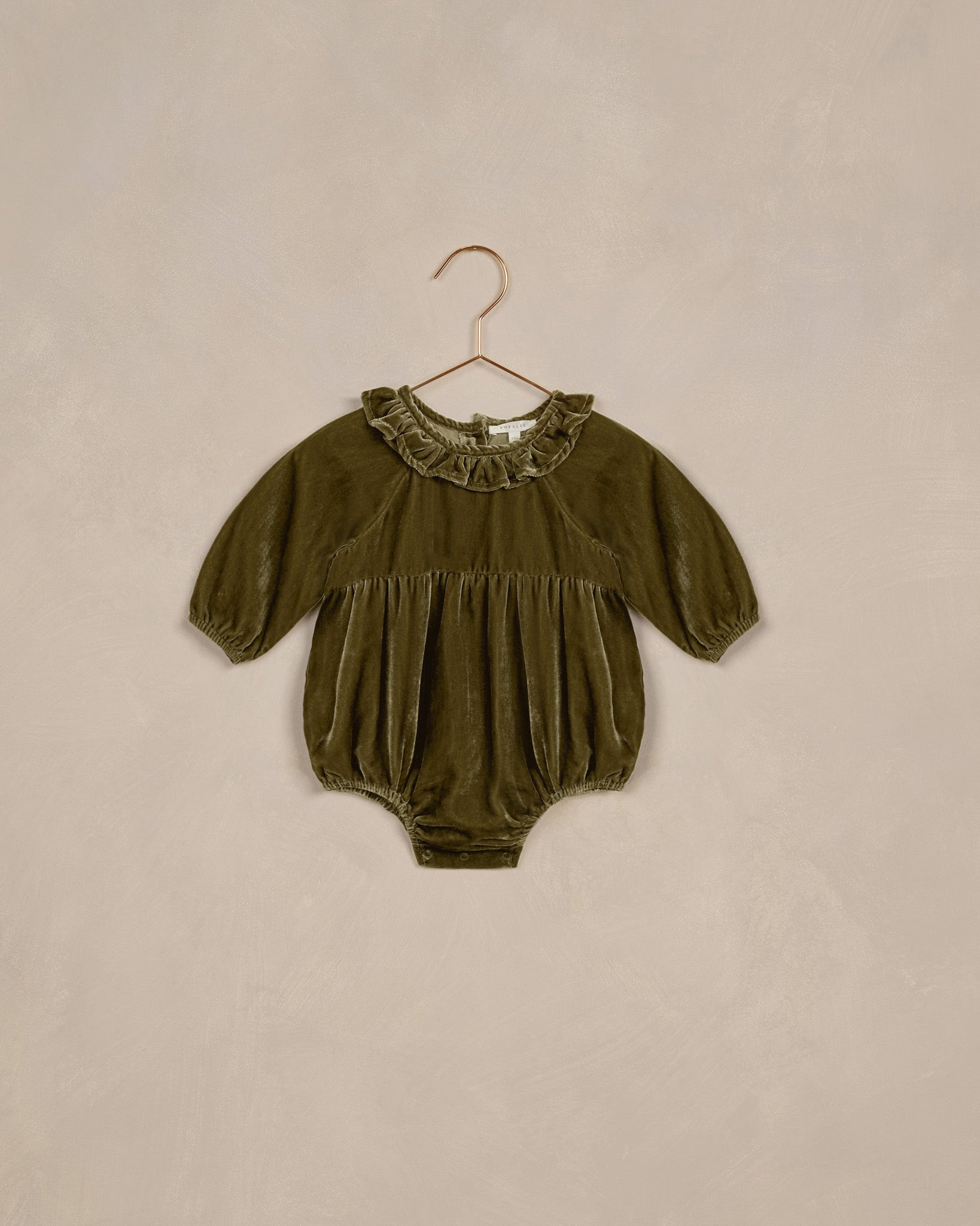 Adeline Romper || Olive