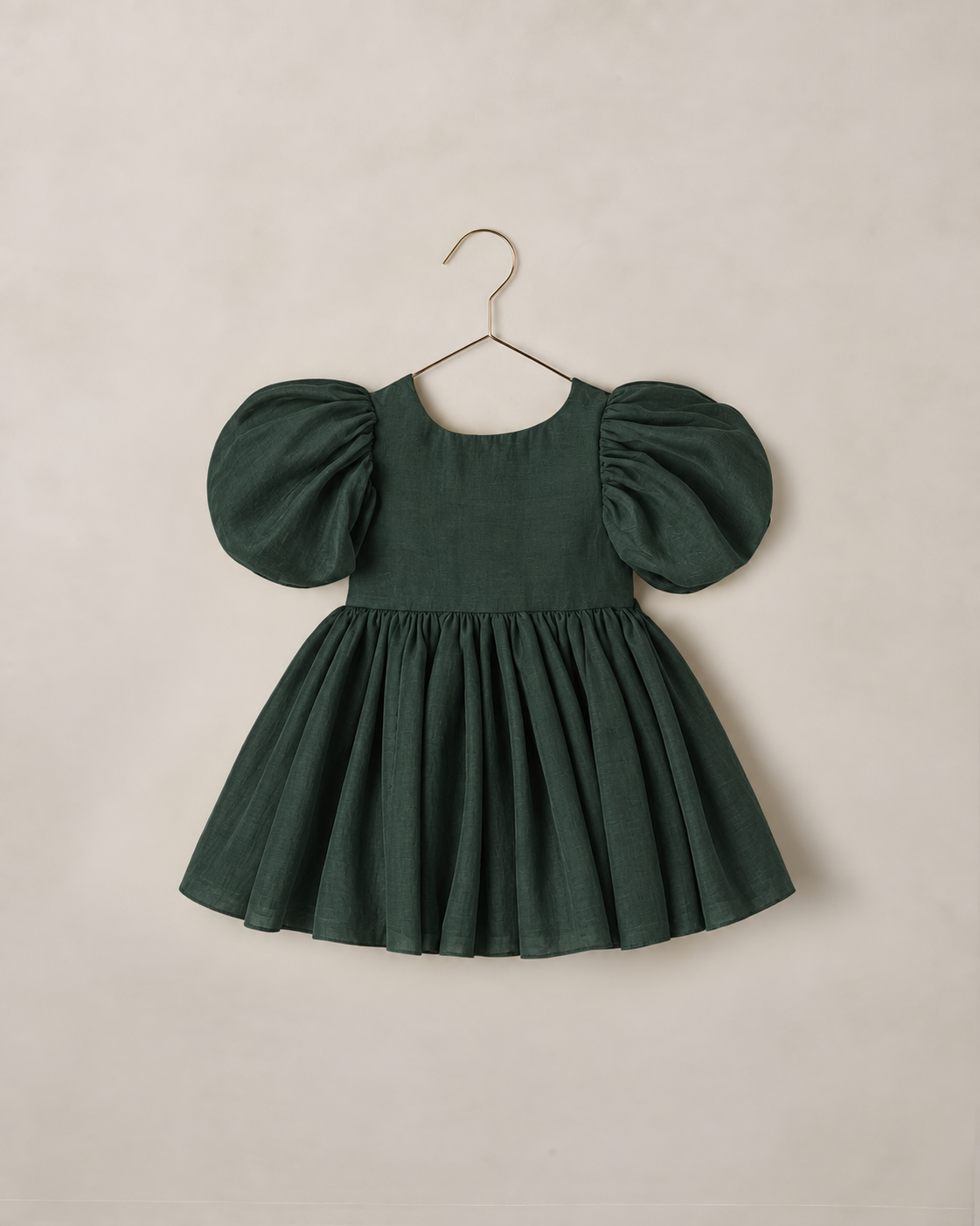Sofia Dress Green Shimmer