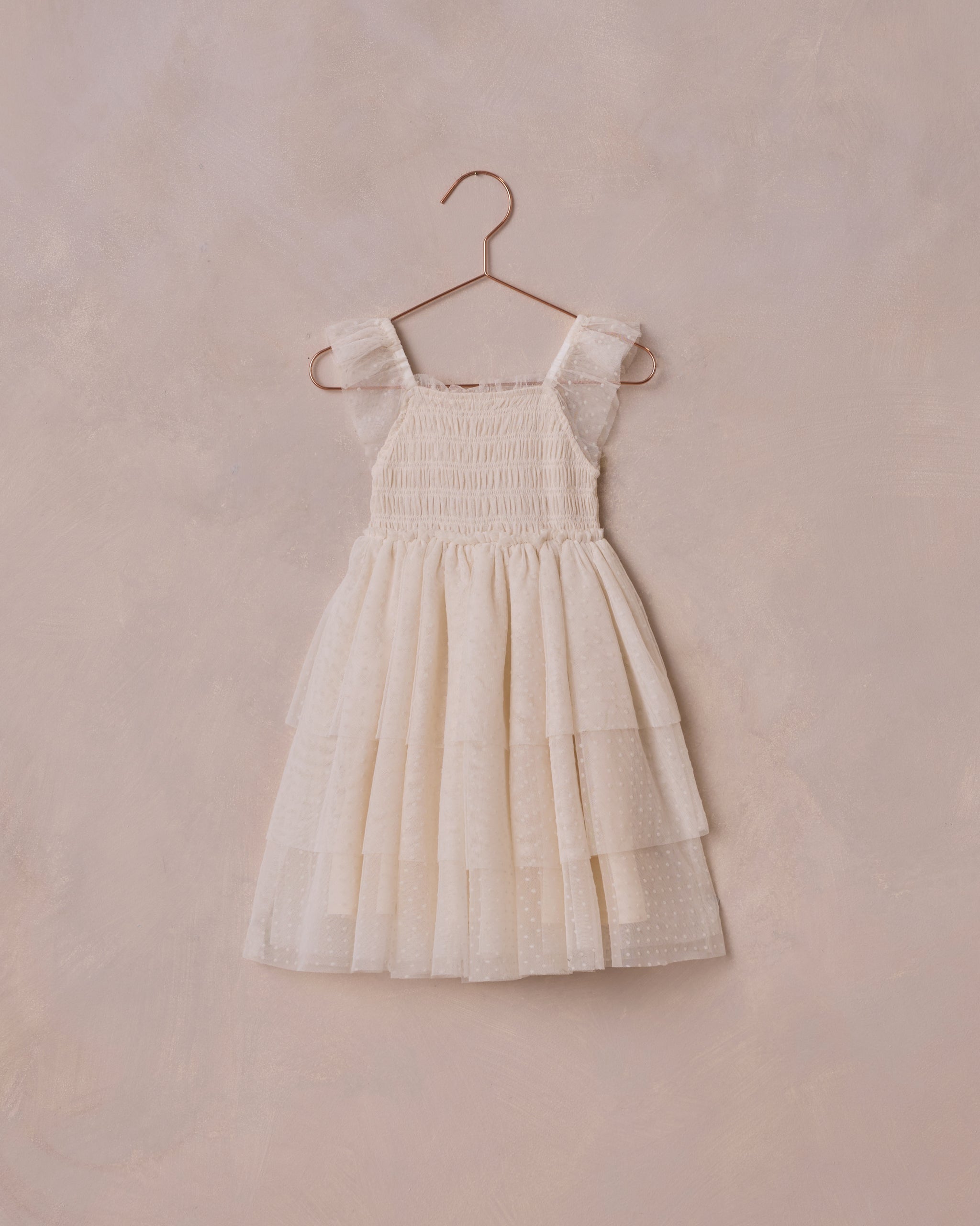 Valentina Dress | Ivory - Rylee + Cru | Kids Clothes | Trendy Baby Clothes | Modern Infant Outfits |