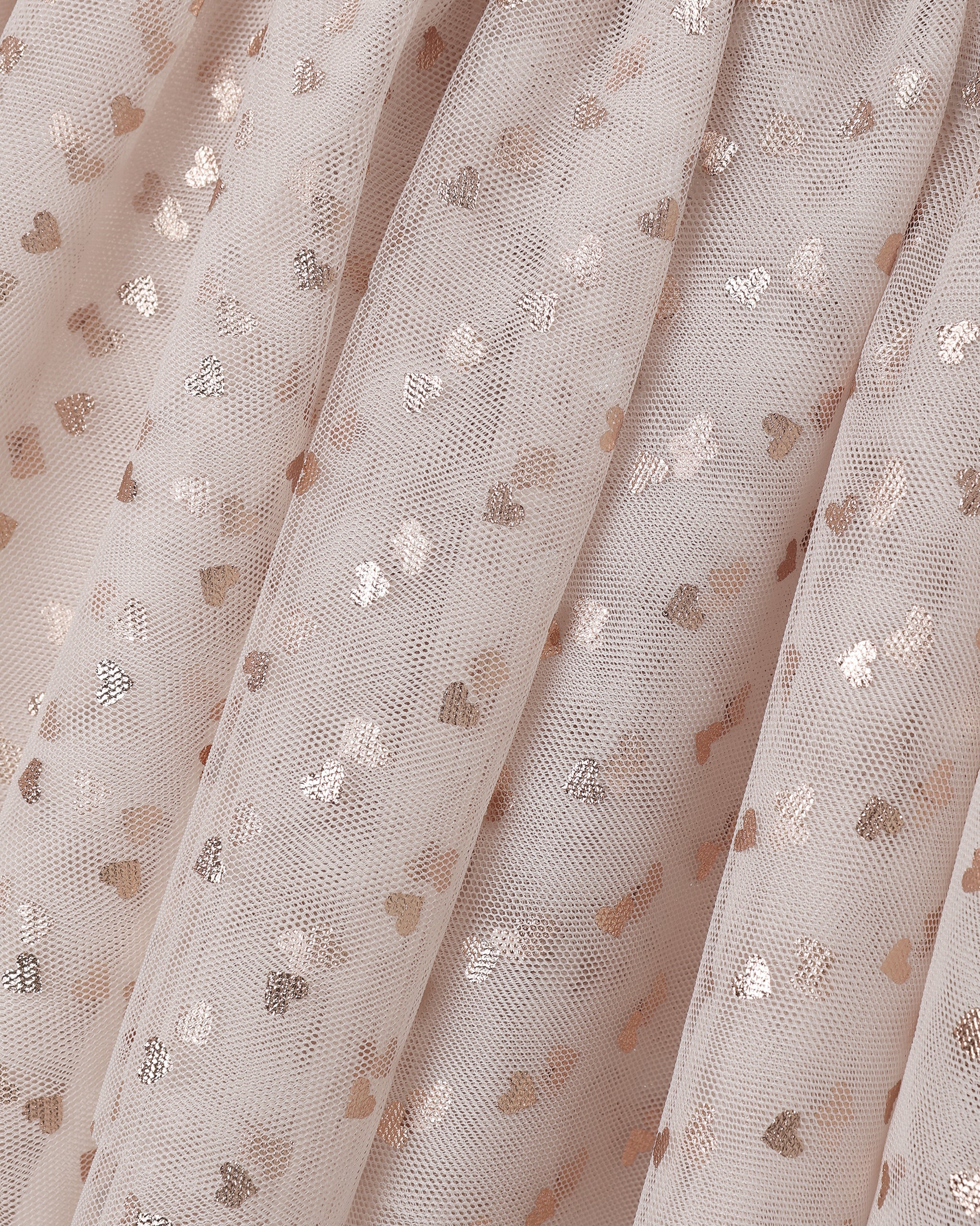 Valentina Dress Rose Gold Hearts