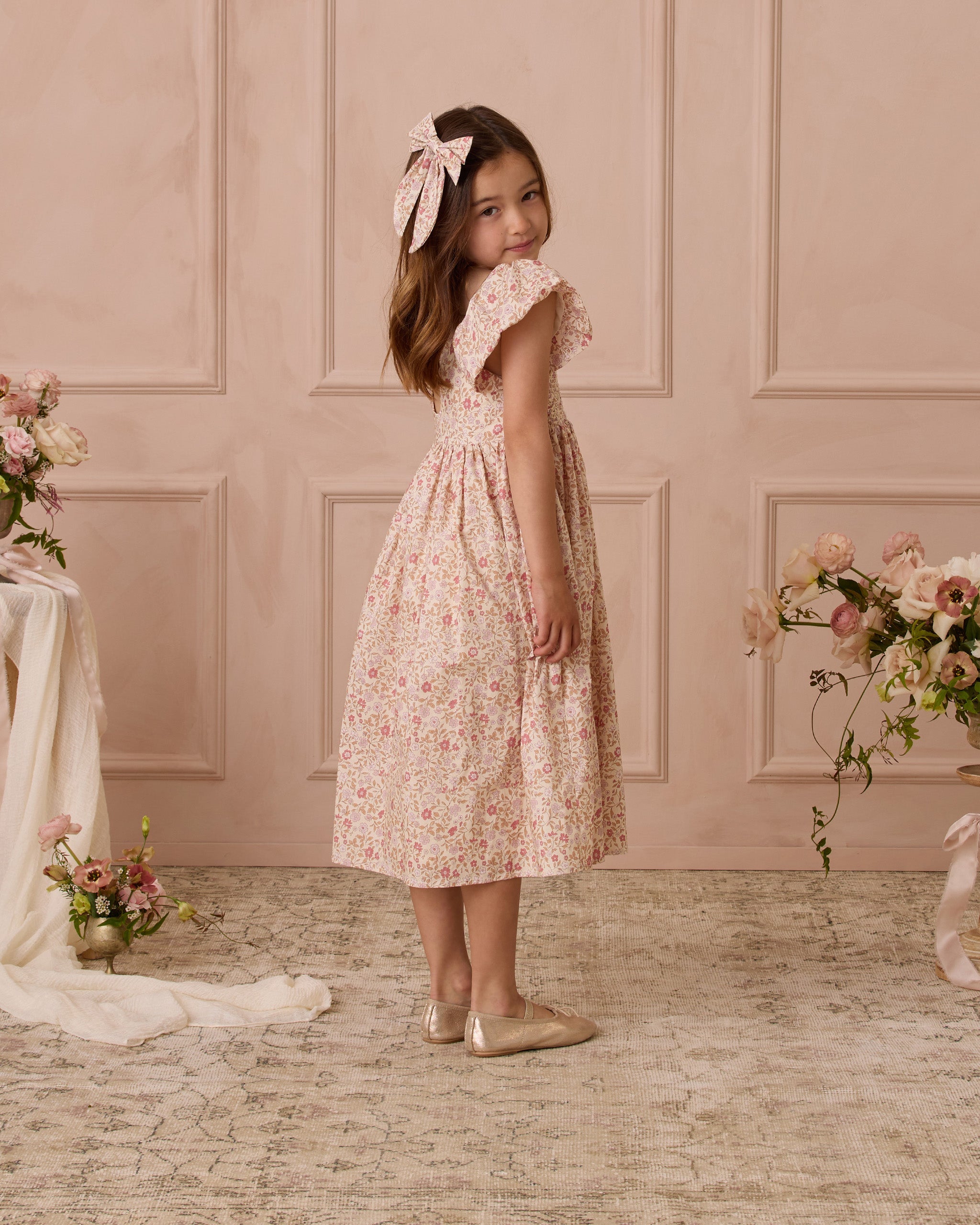 Hazel Dress | Blush Garden