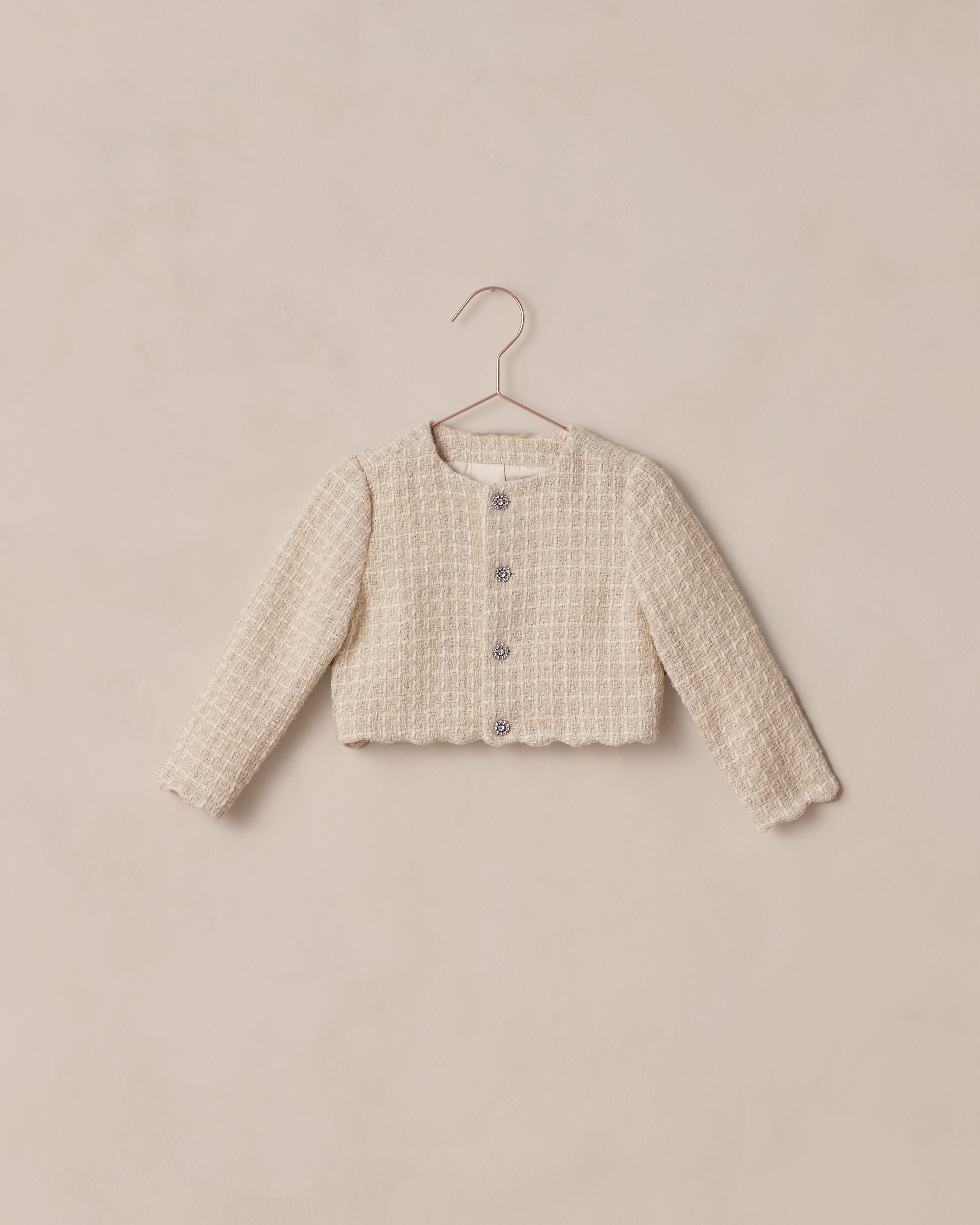 Tweed Jacket | Ecru