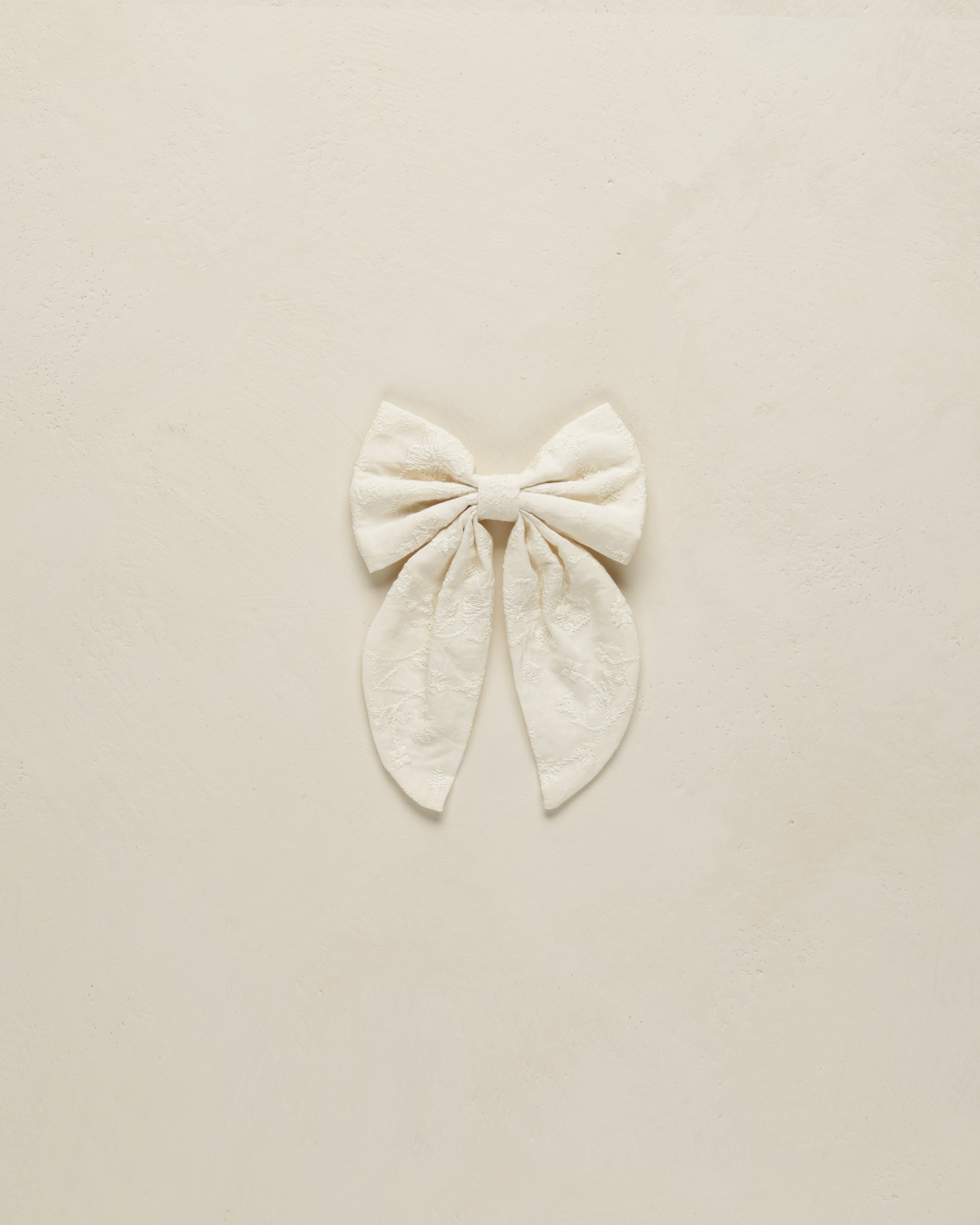 Everly Bow || Ivory