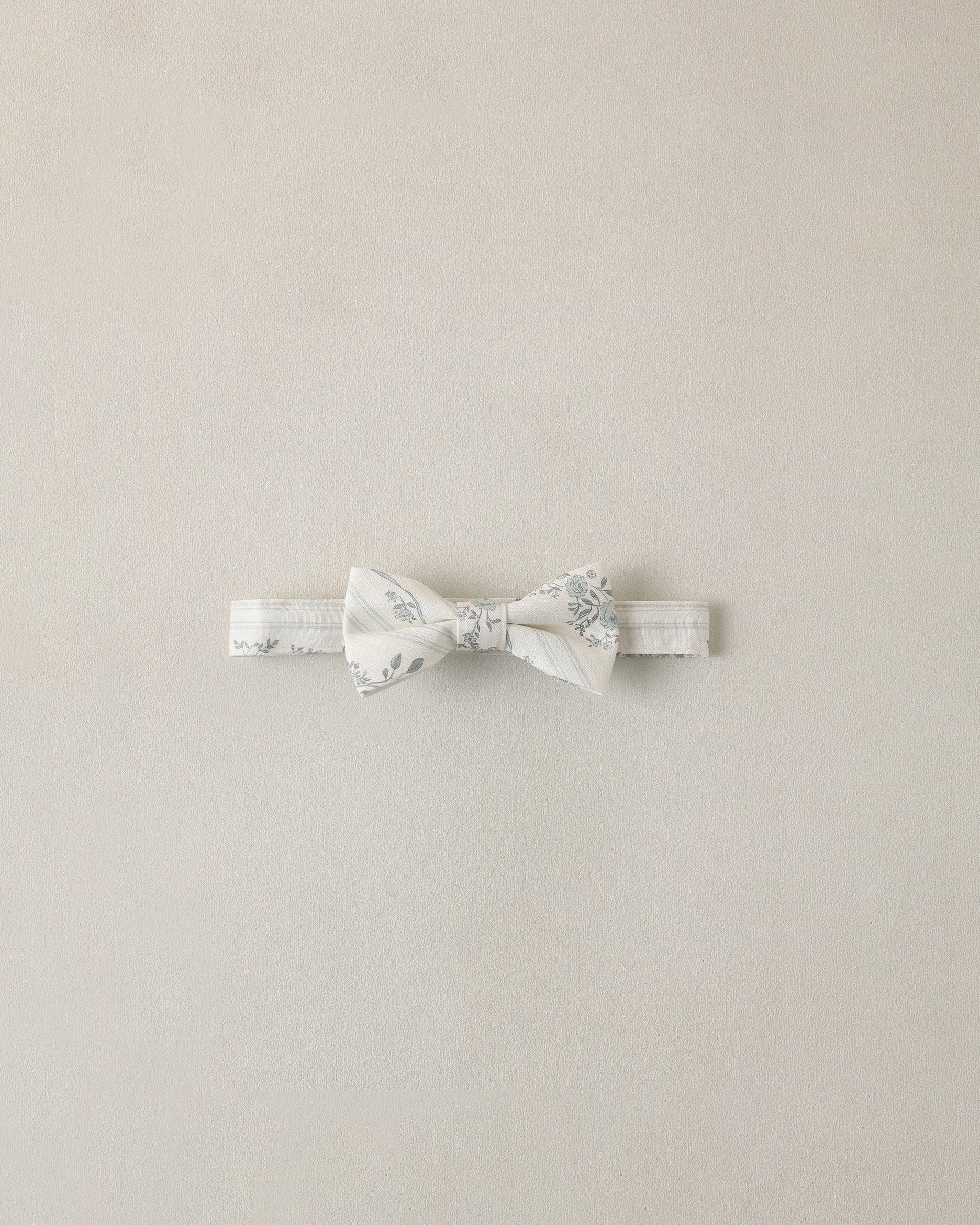 Tie In French Bow Tie French Floral Stripe – Noralee