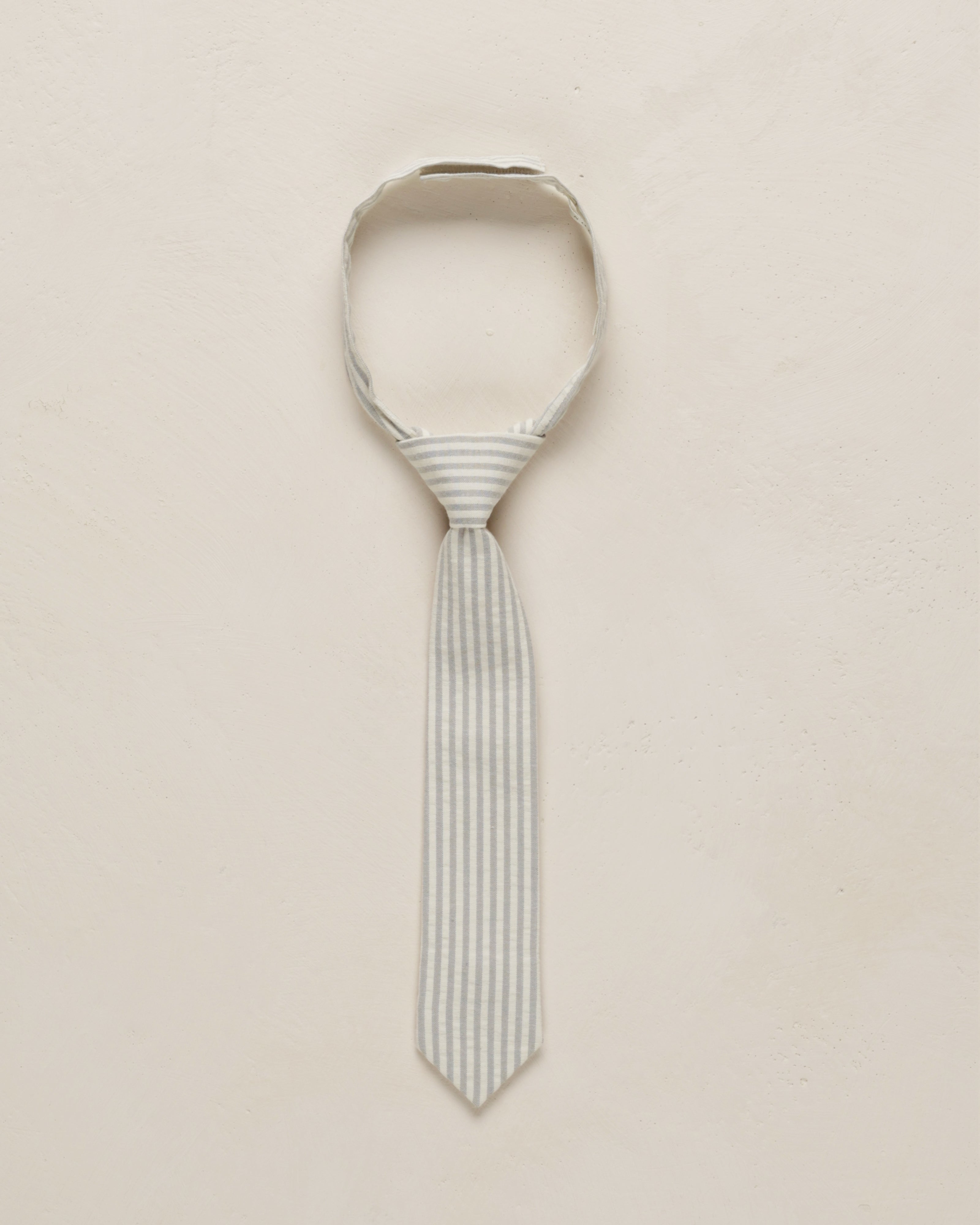 Skinny Tie || Sage Stripe