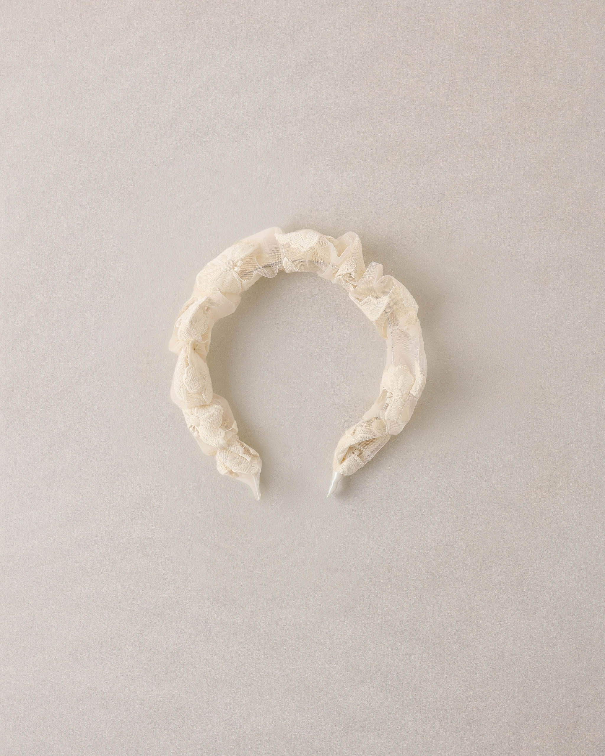 Gathered Headband Natural - Rylee + Cru | Kids Clothes | Trendy Baby Clothes | Modern Infant Outfits |