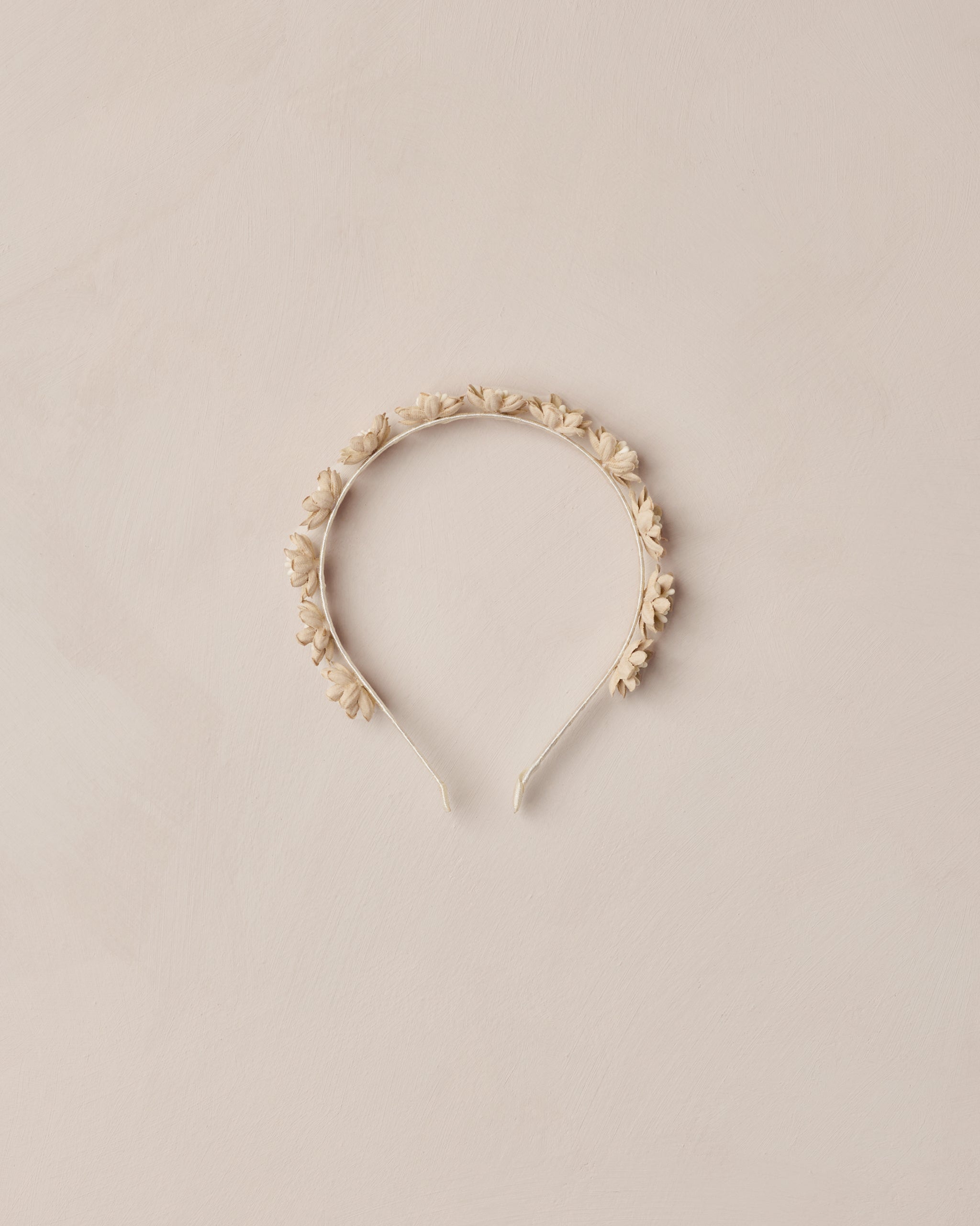 Floral Headband | Ecru