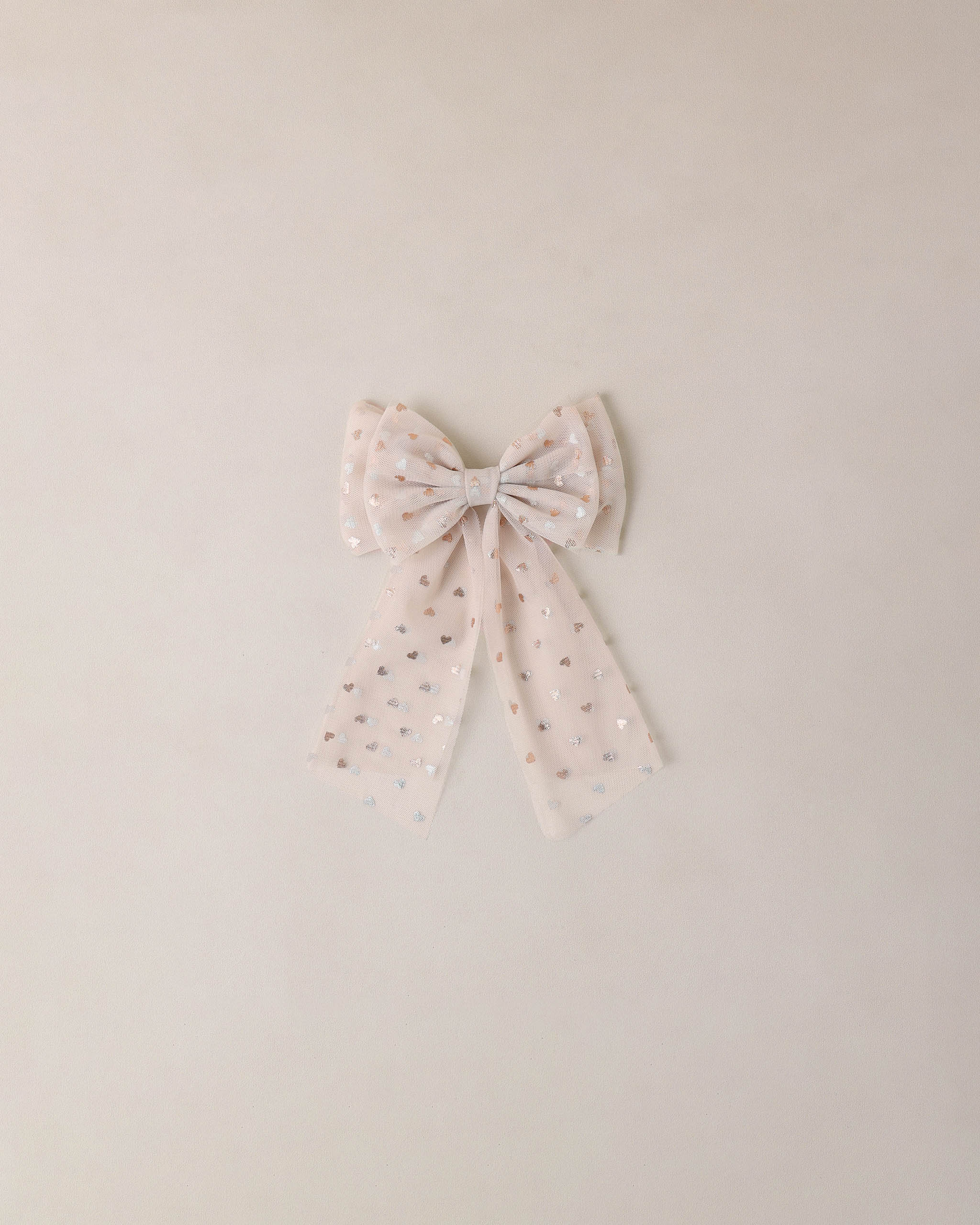 Alice Bow Rose Gold Hearts